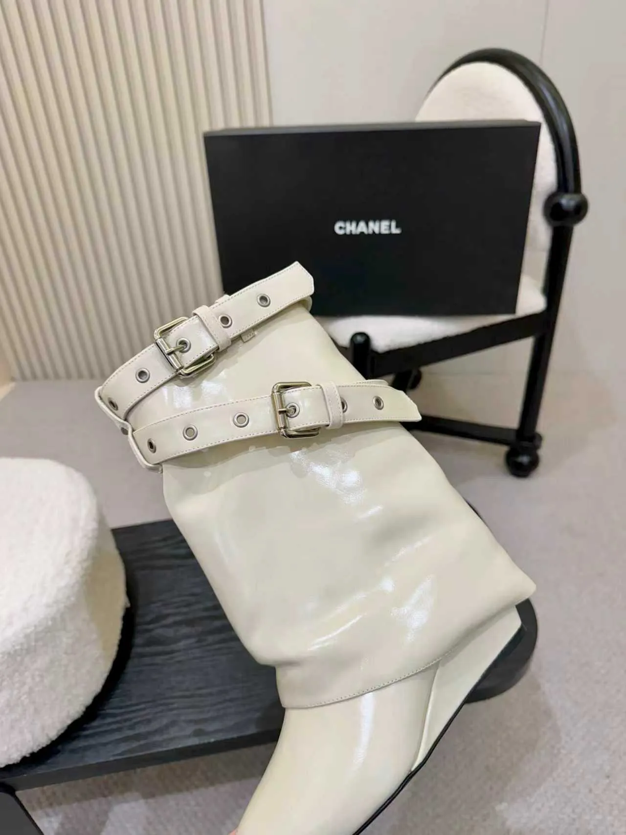 Ботинки Женские Chanel 1525541