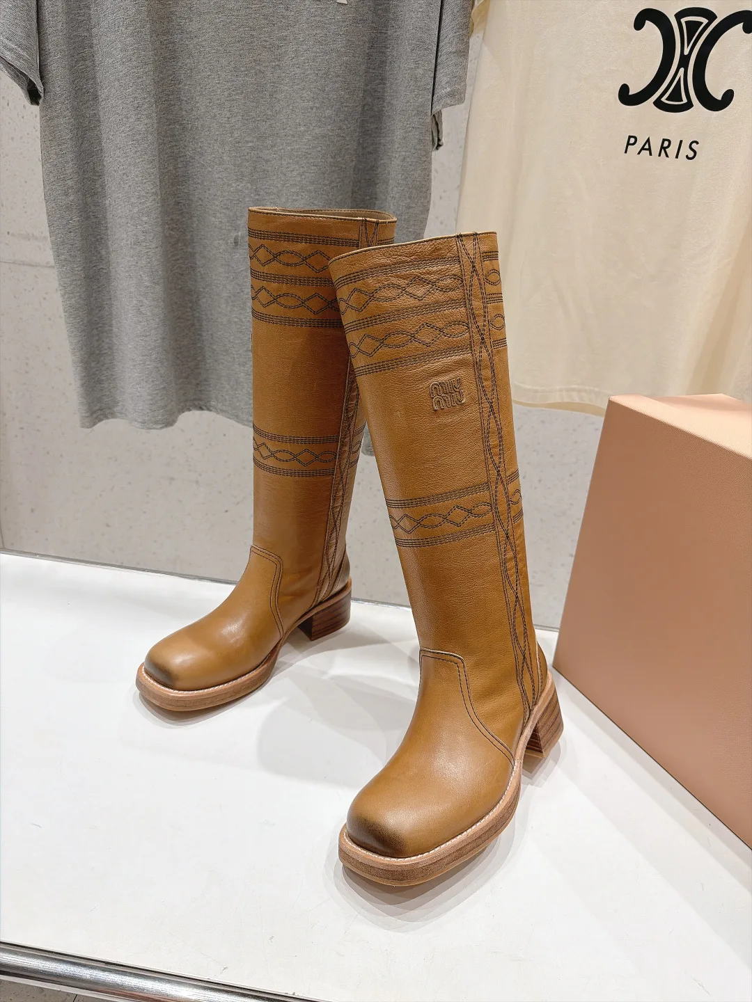 Сапоги Женские Miu Miu 19577230