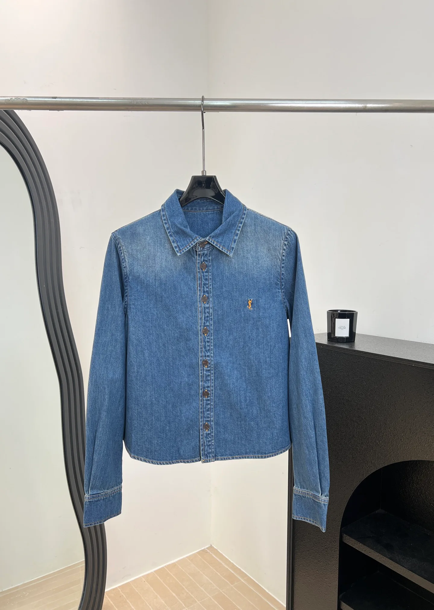 Рубашки Женские Saint Laurent 18149168