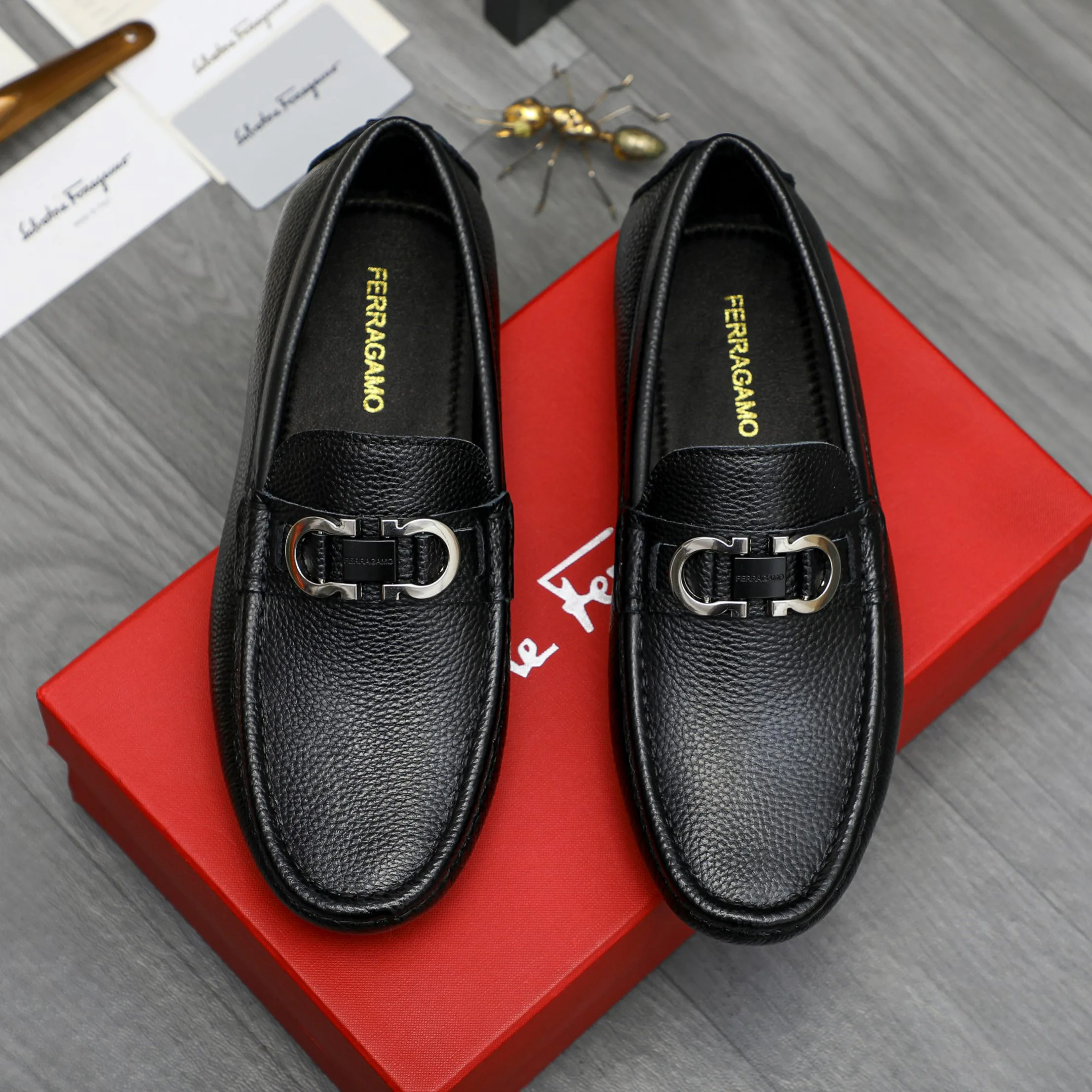 Мокасины Мужские Salvatore Ferragamo 13685889