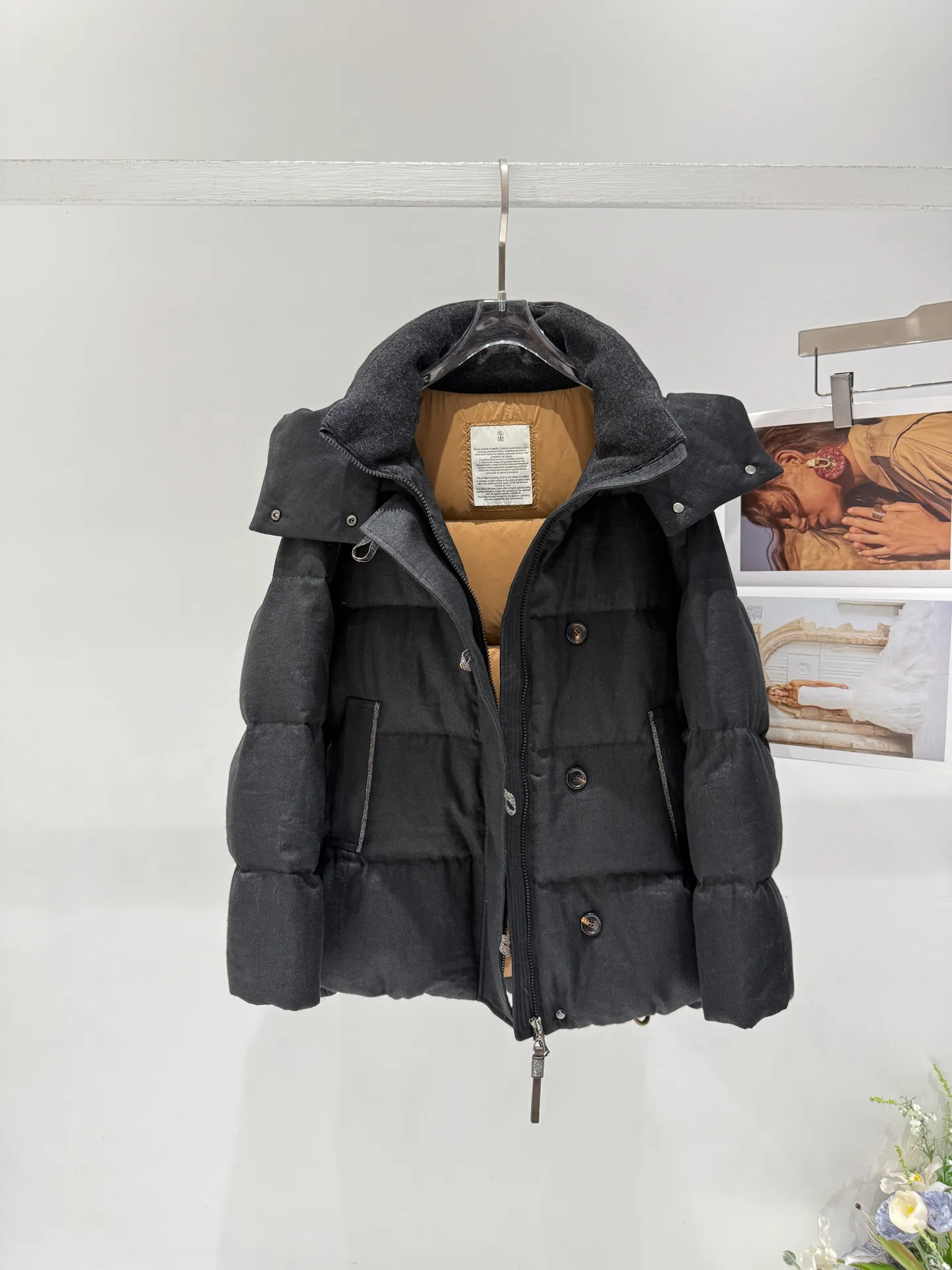 Куртки И Пуховики Женские Brunello Cucinelli 1272933