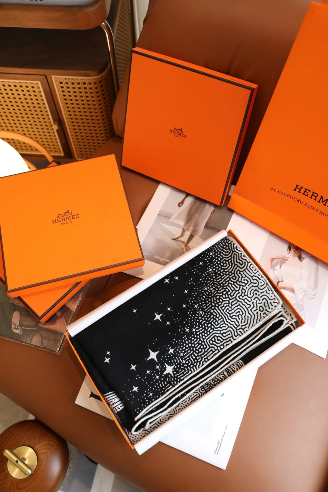 Шарфы Hermes 1883217