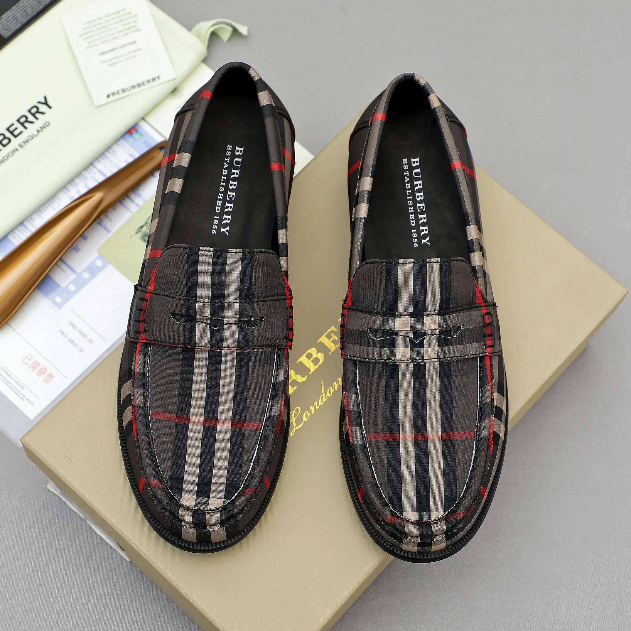 Лоферы И Туфли Мужские Burberry 19631322