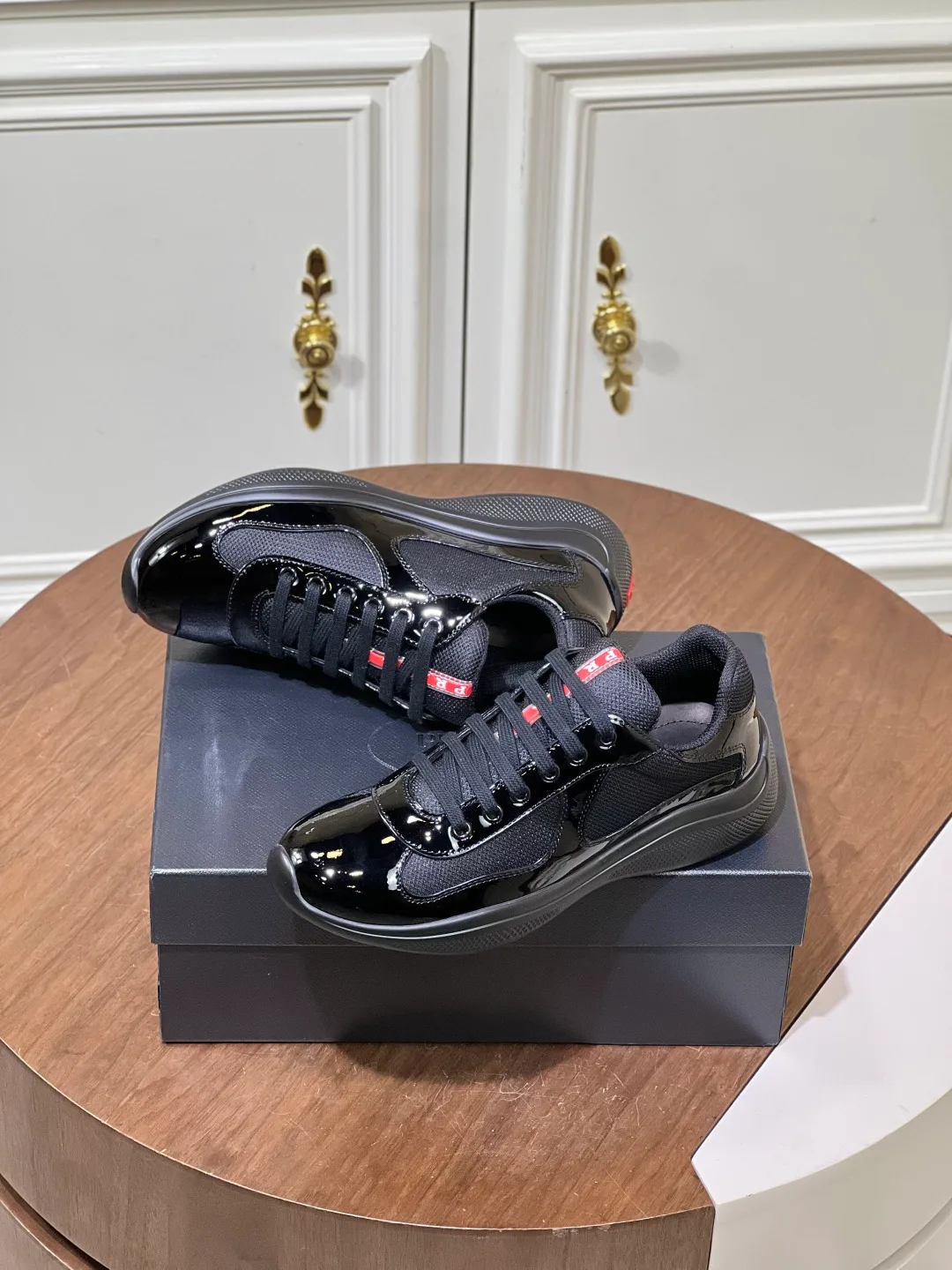 Кроссовки Мужские Prada 476806