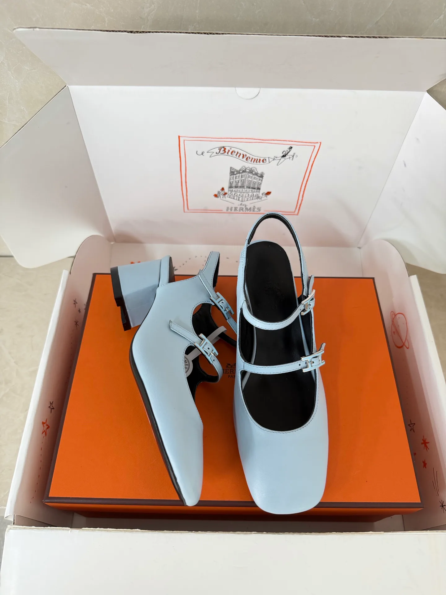 Туфли Женские Hermes 10824887