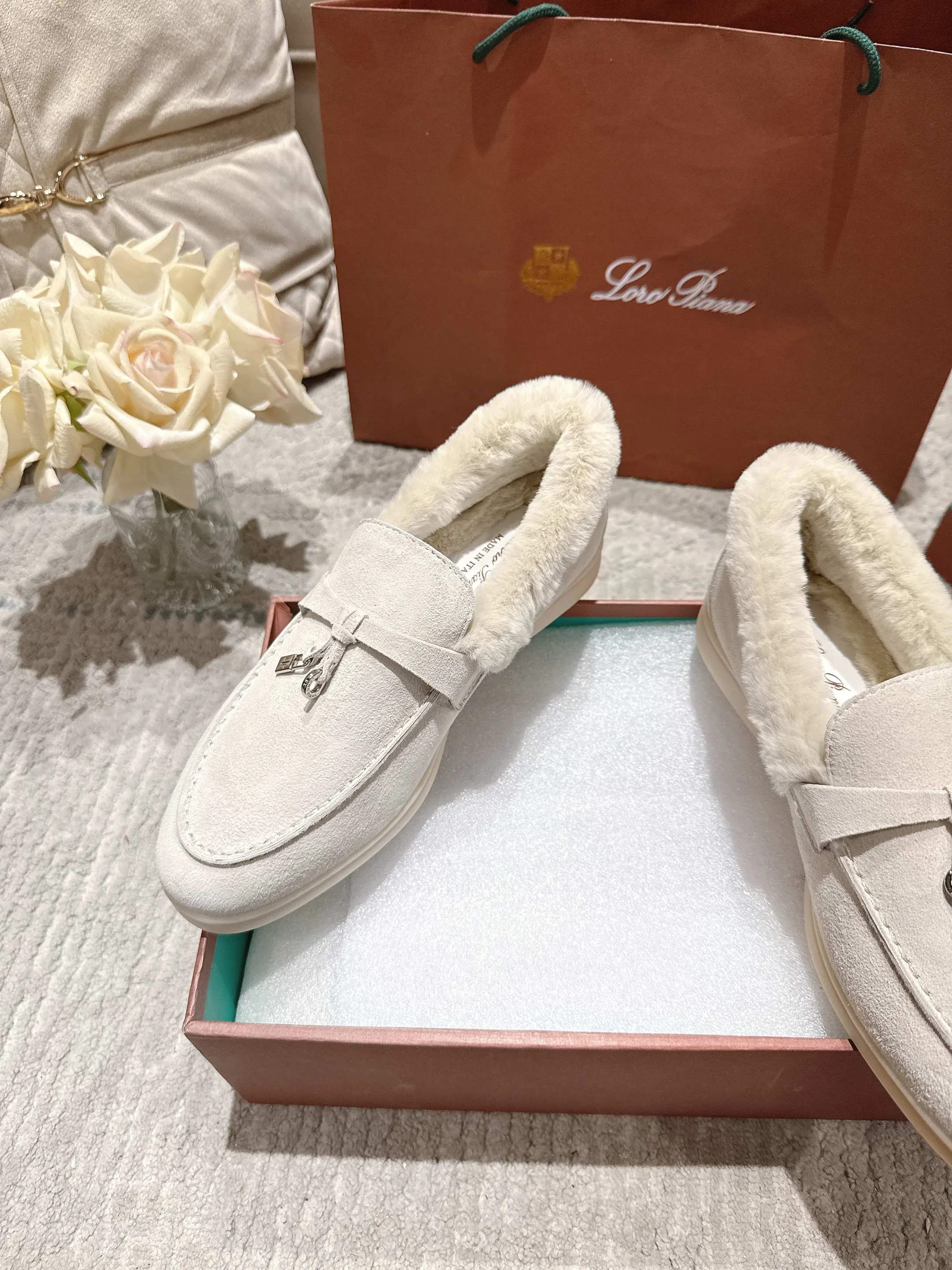 Лоферы Женские Loro Piana 140418