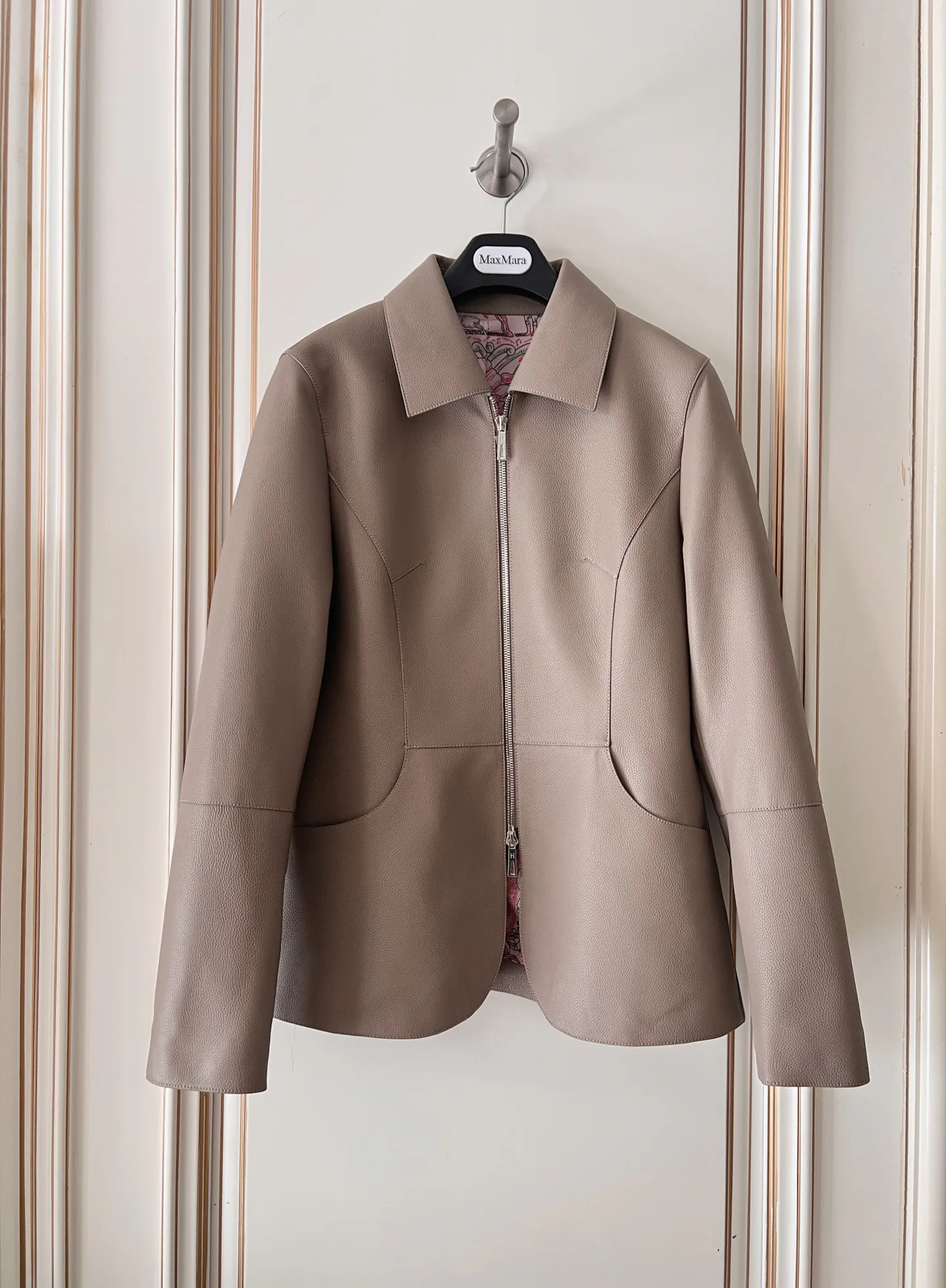 Кожаные Куртки И Дублёнки Женские Hermes 18017096