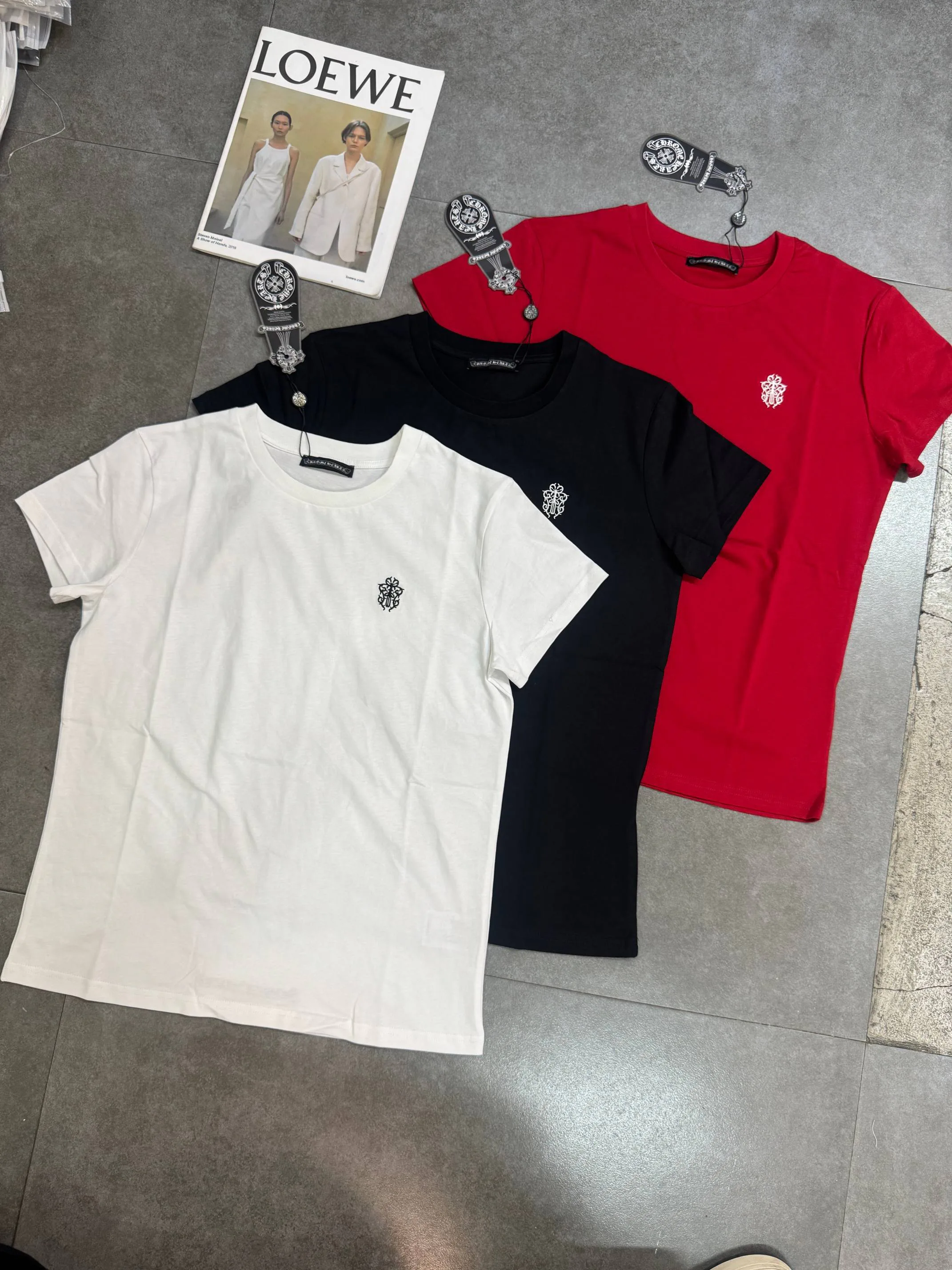 Футболки Женские Chrome Hearts 11941173