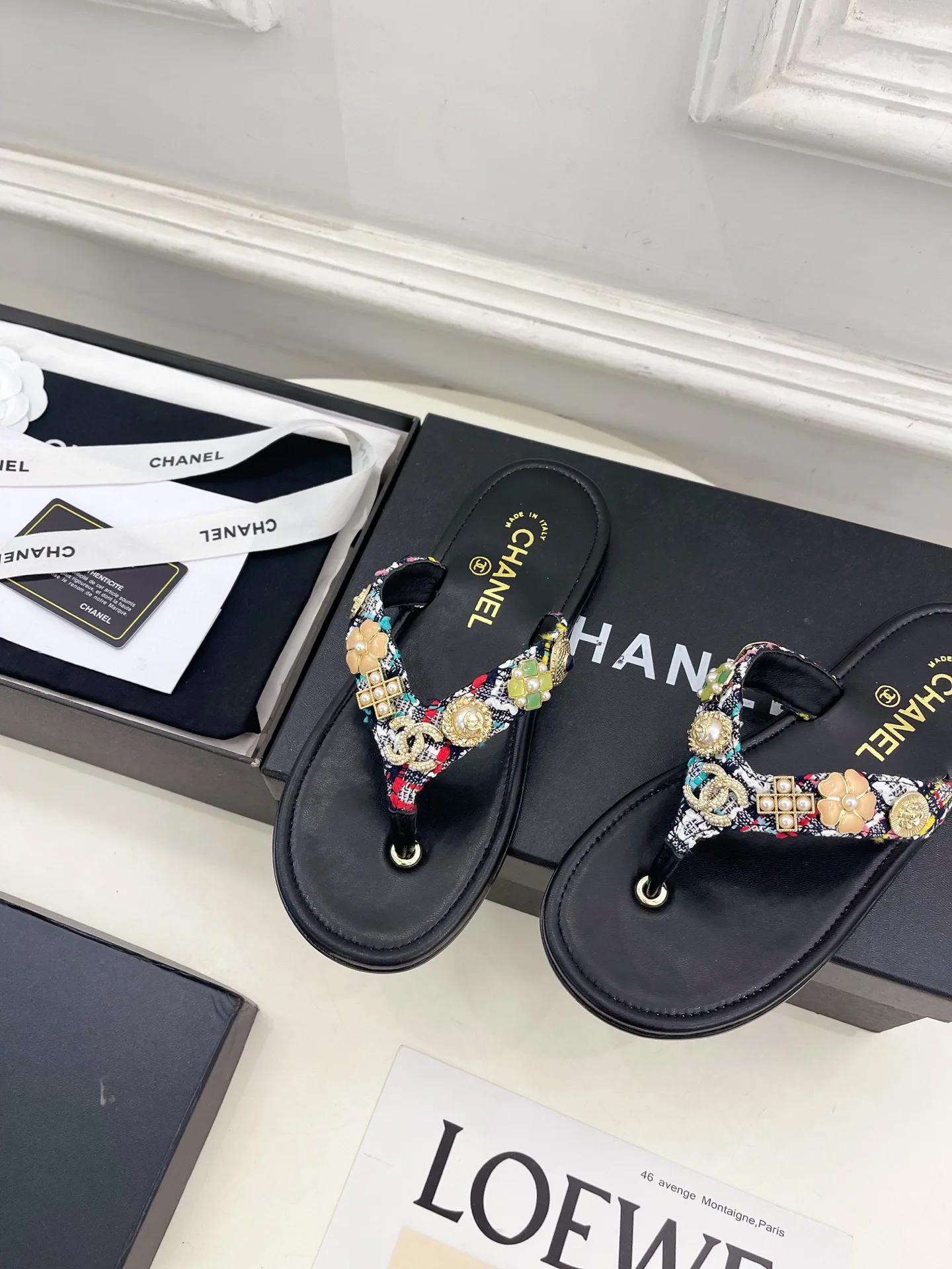 Шлепанцы Женские Chanel 4515847