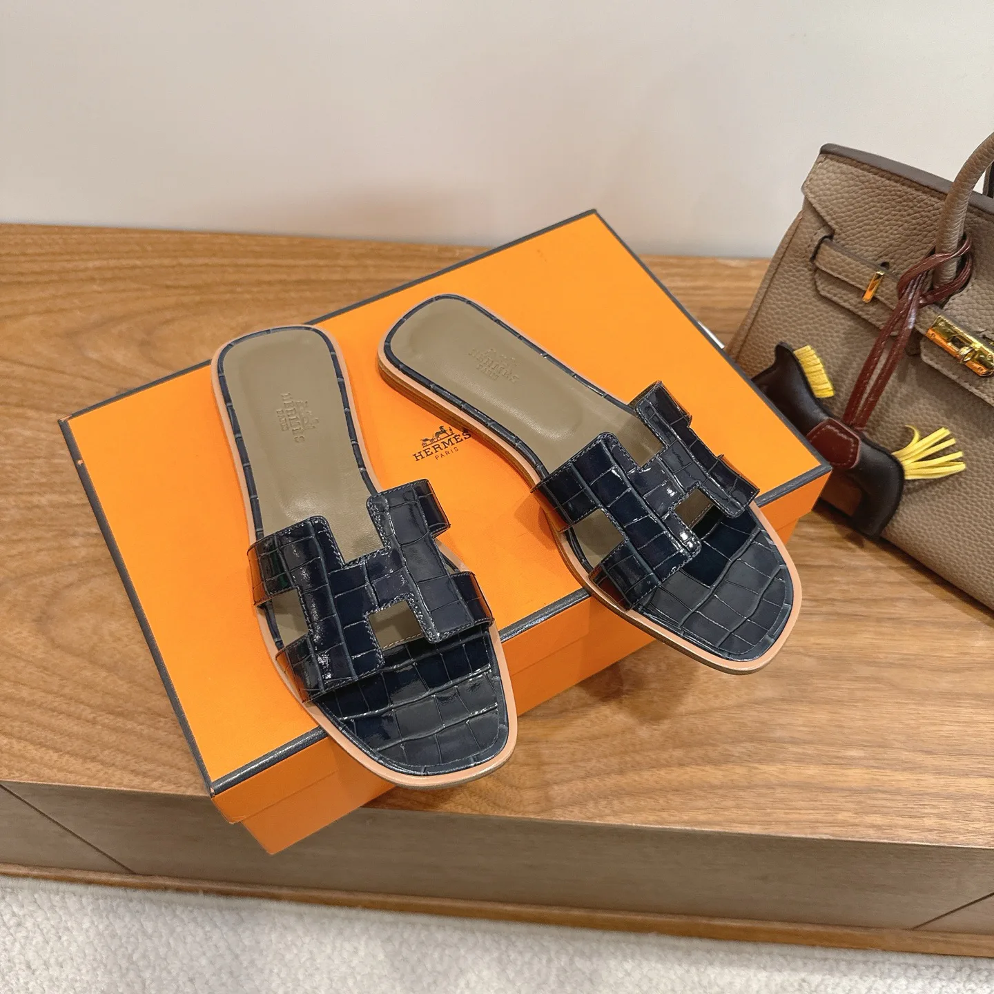 Шлепанцы Женские Hermes 1223552