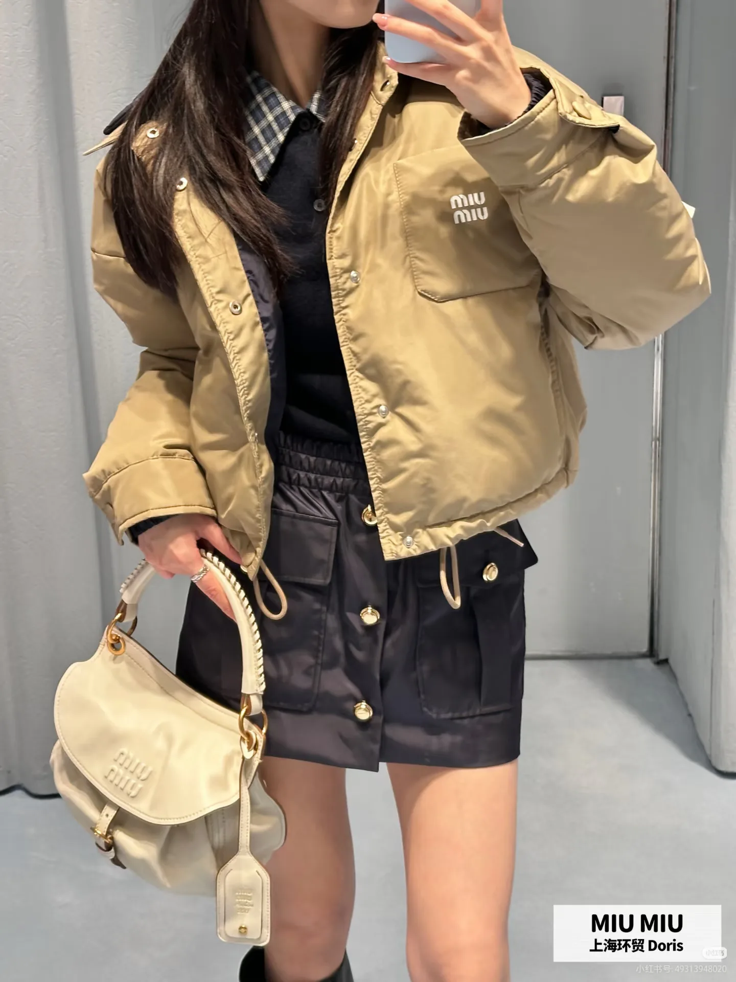 Куртки И Пуховики Женские Miu Miu 18236378