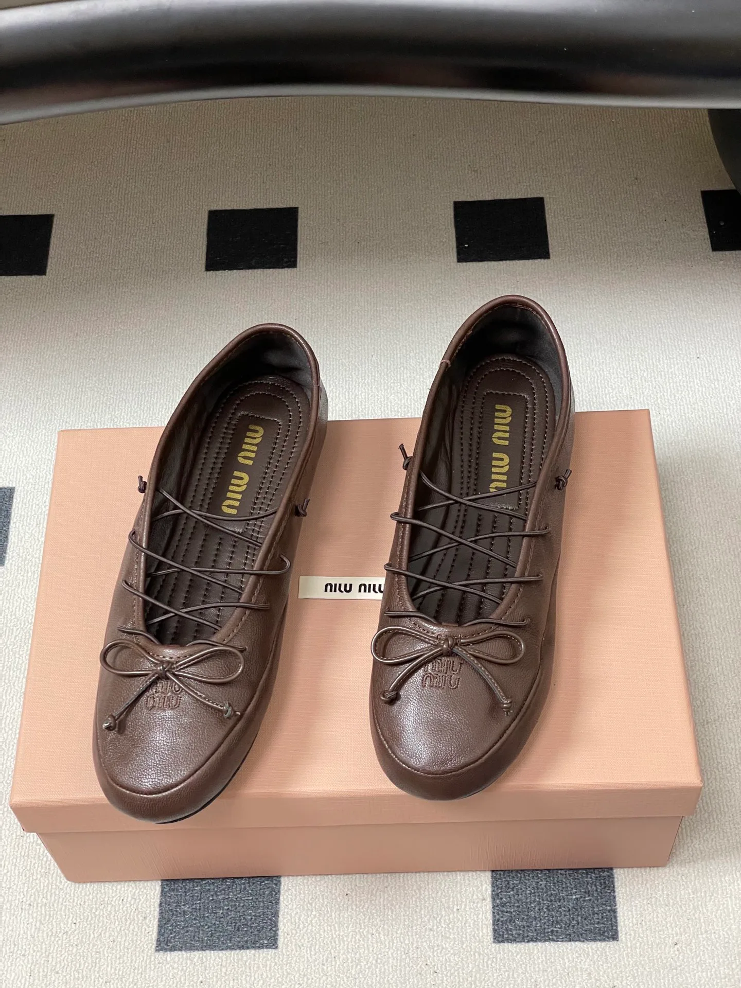 Балетки Женские Miu Miu 11597195