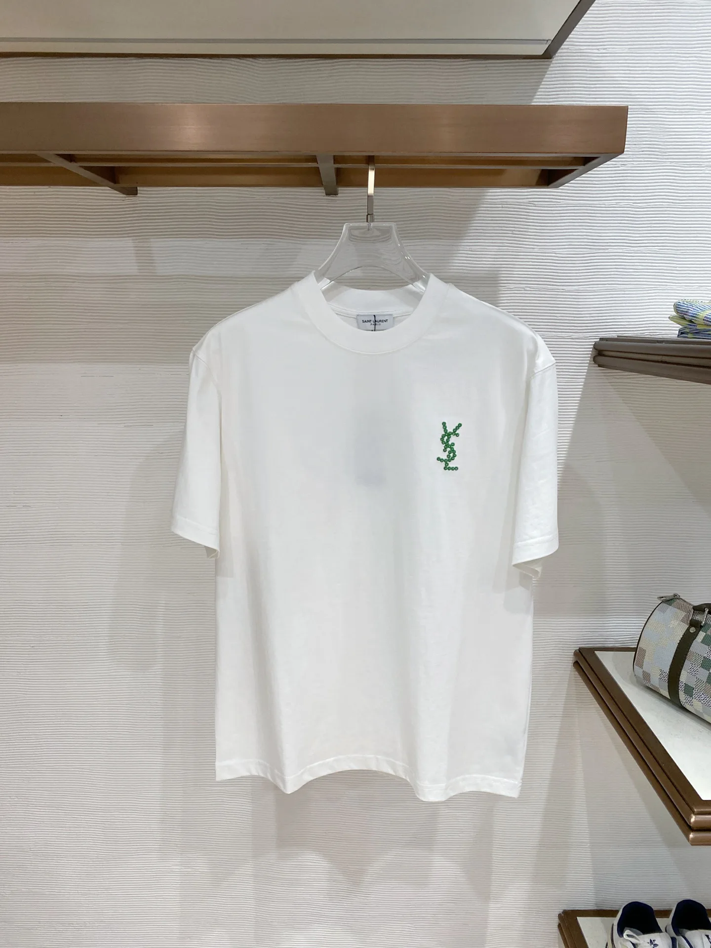 Футболки Мужские Saint Laurent 9891365