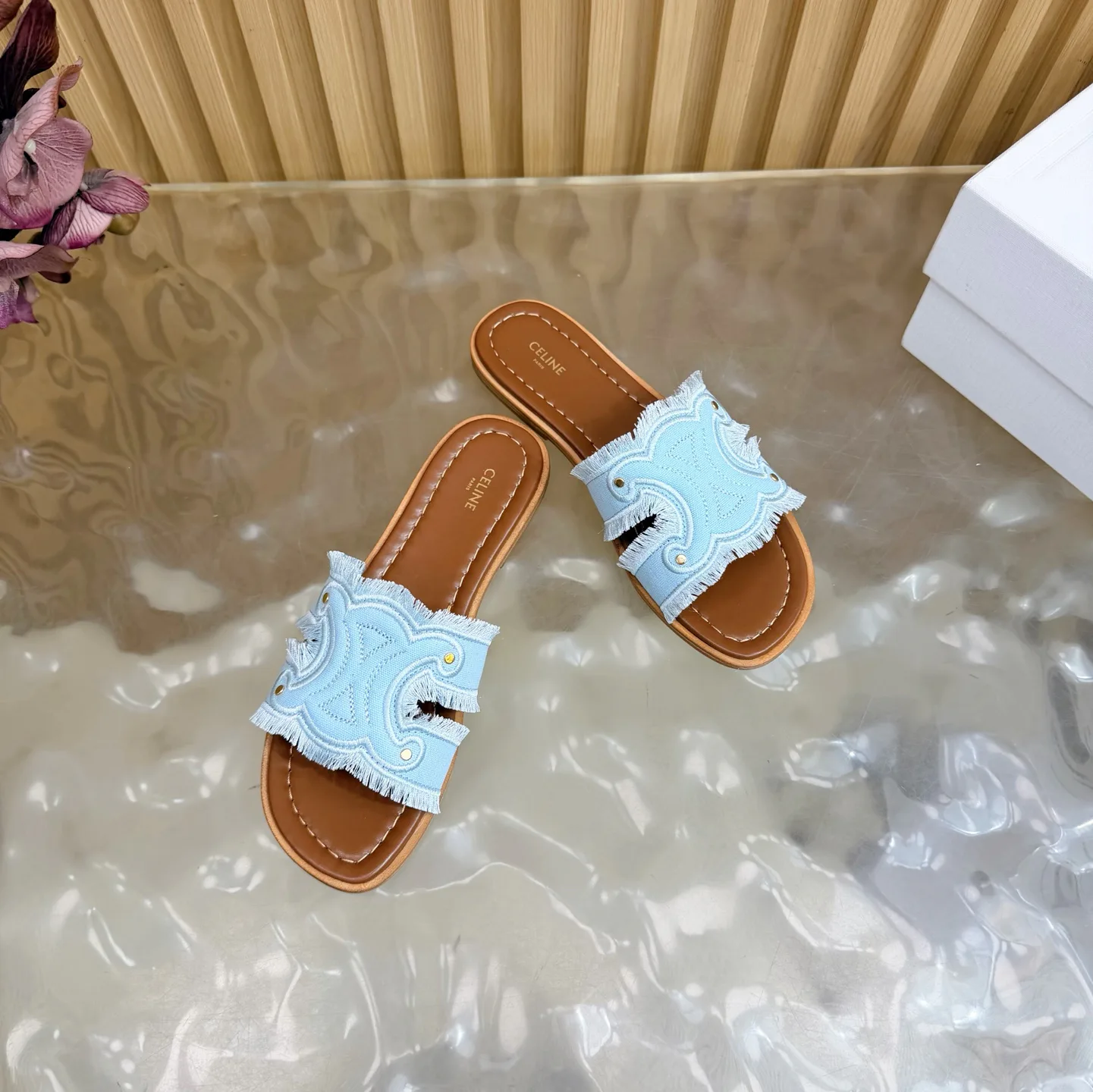 Шлепанцы Женские Celine 12245022