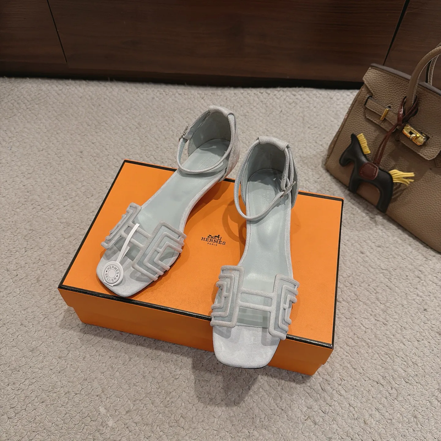 Босоножки Женские Hermes 17787145