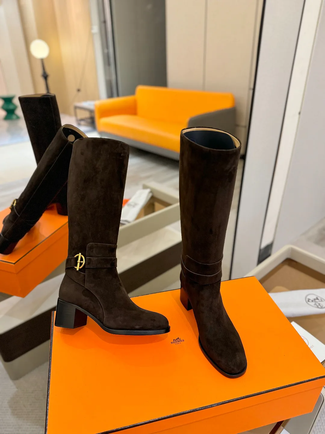 Сапоги Женские Hermes 18521285