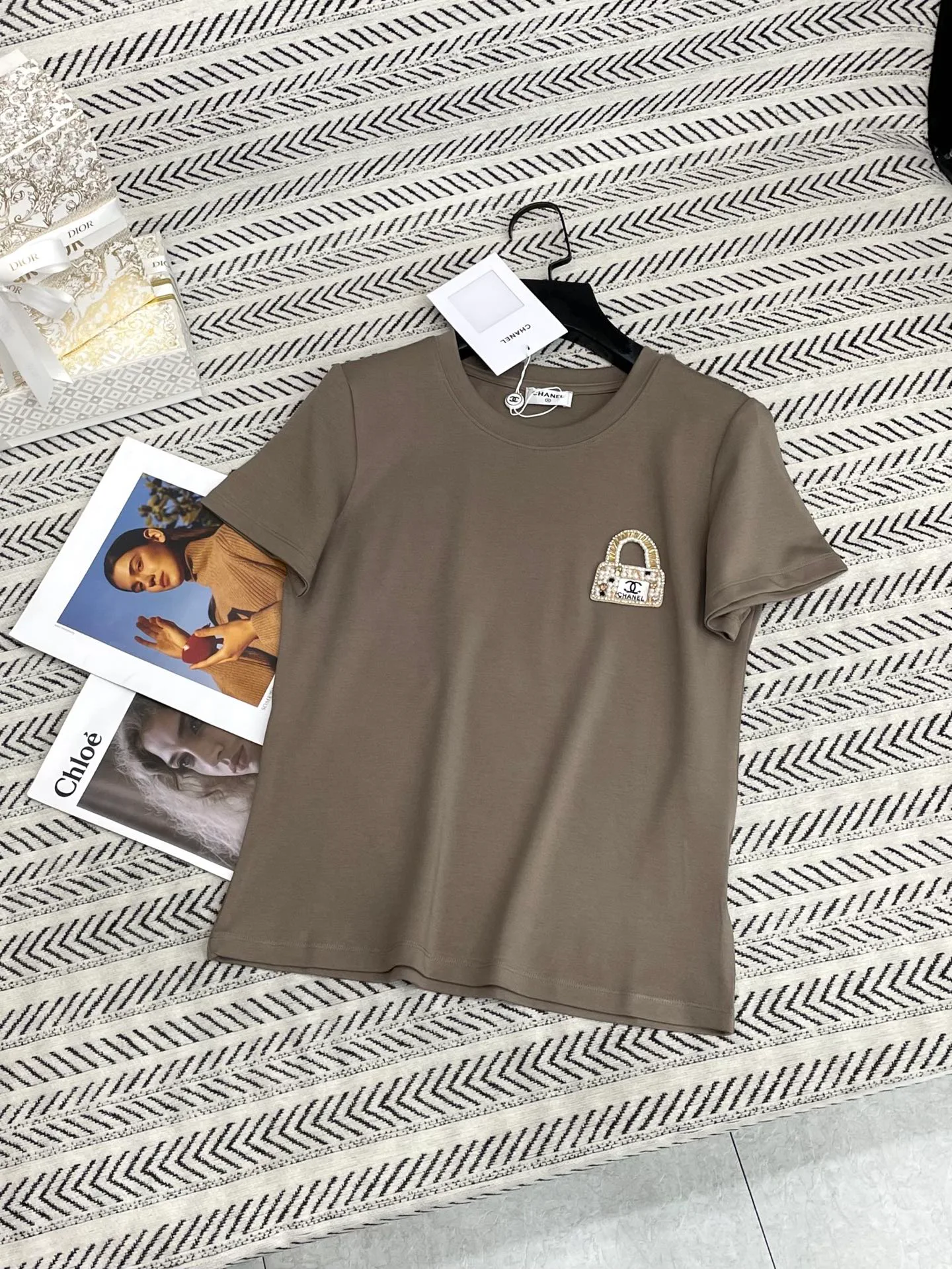 Футболки Женские Chanel 4689433