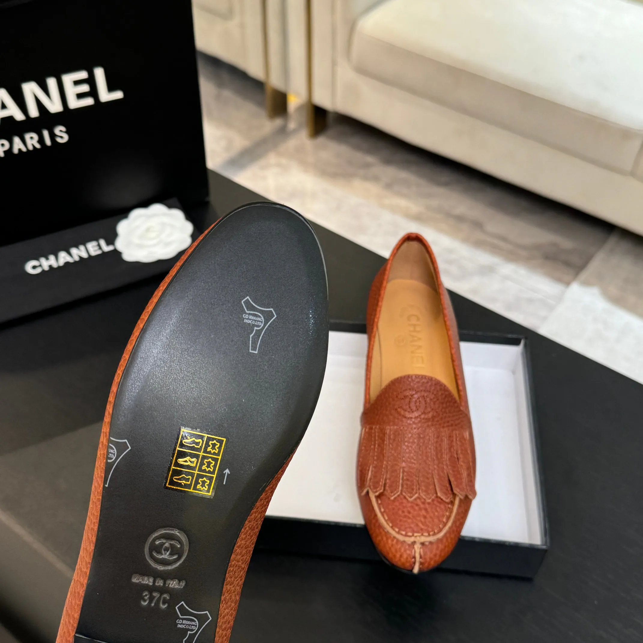 Лоферы Женские Chanel 116783