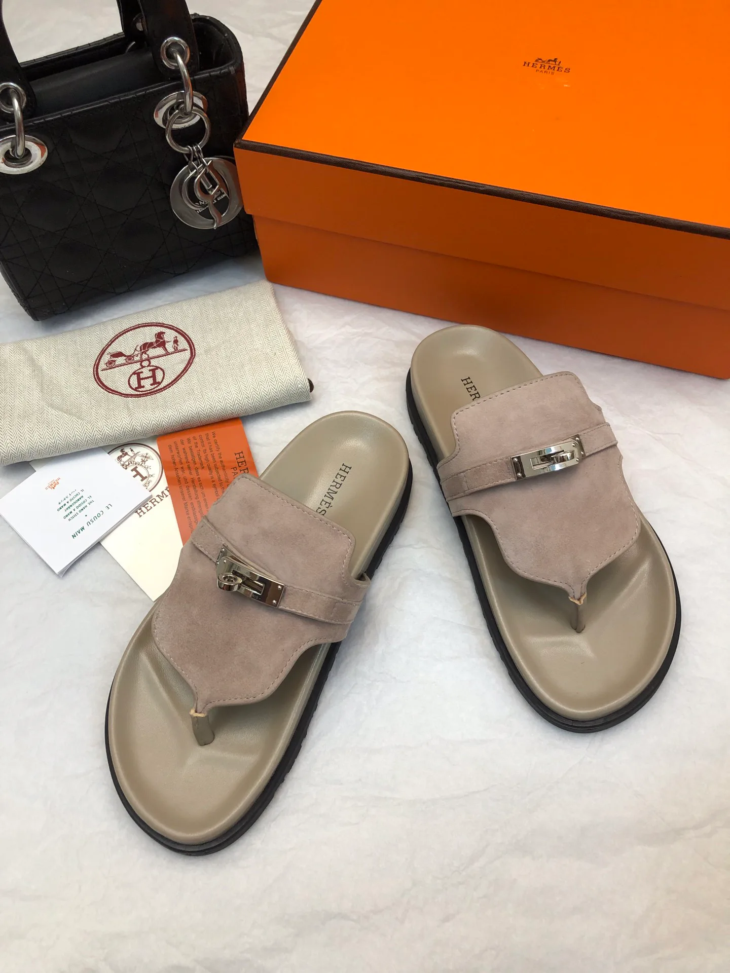 Шлепанцы Женские Hermes 282202