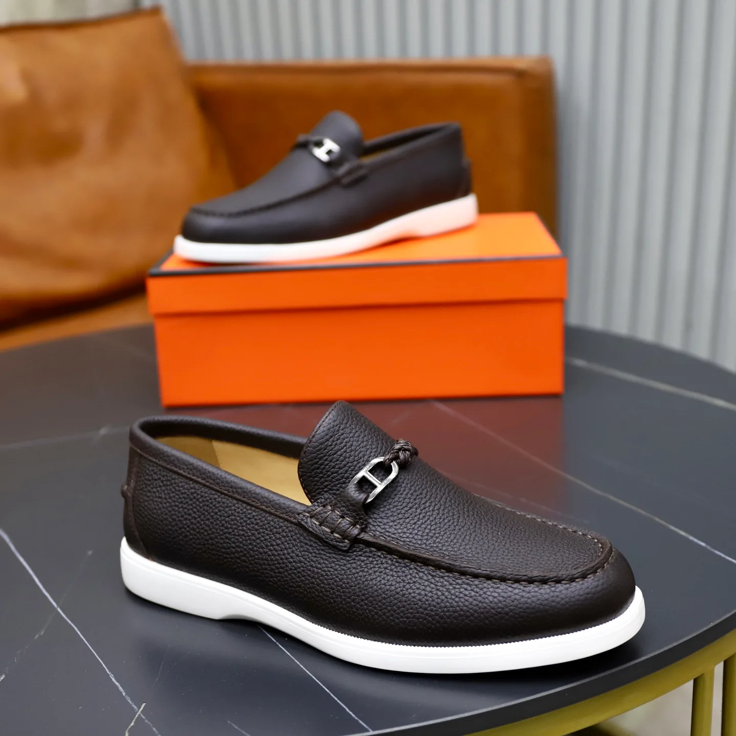 Лоферы И Туфли Мужские Hermes 18103084
