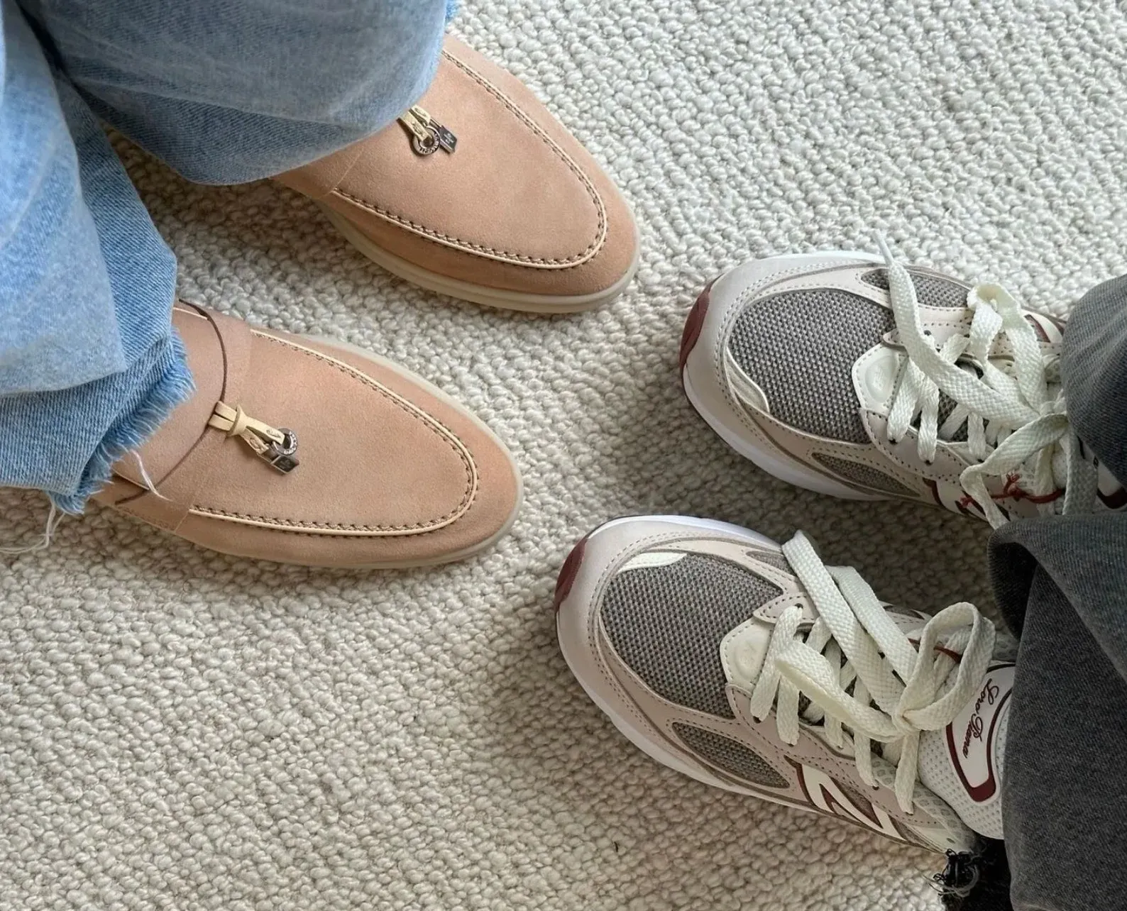 Кроссовки Женские Loro Piana 5676