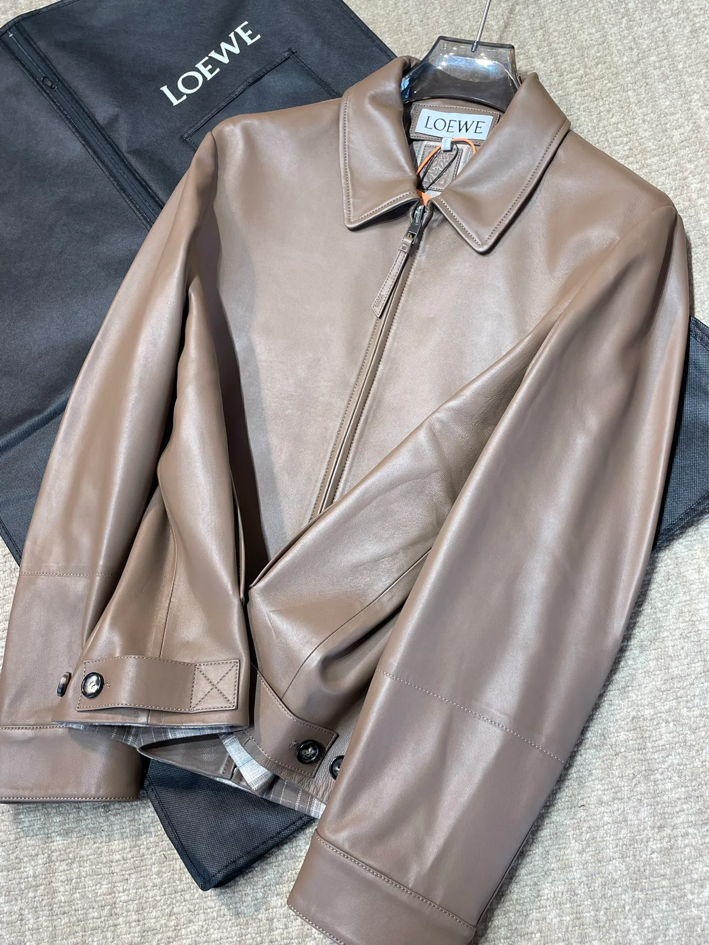 Кожаные Куртки И Дублёнки Мужские Loewe 18235921