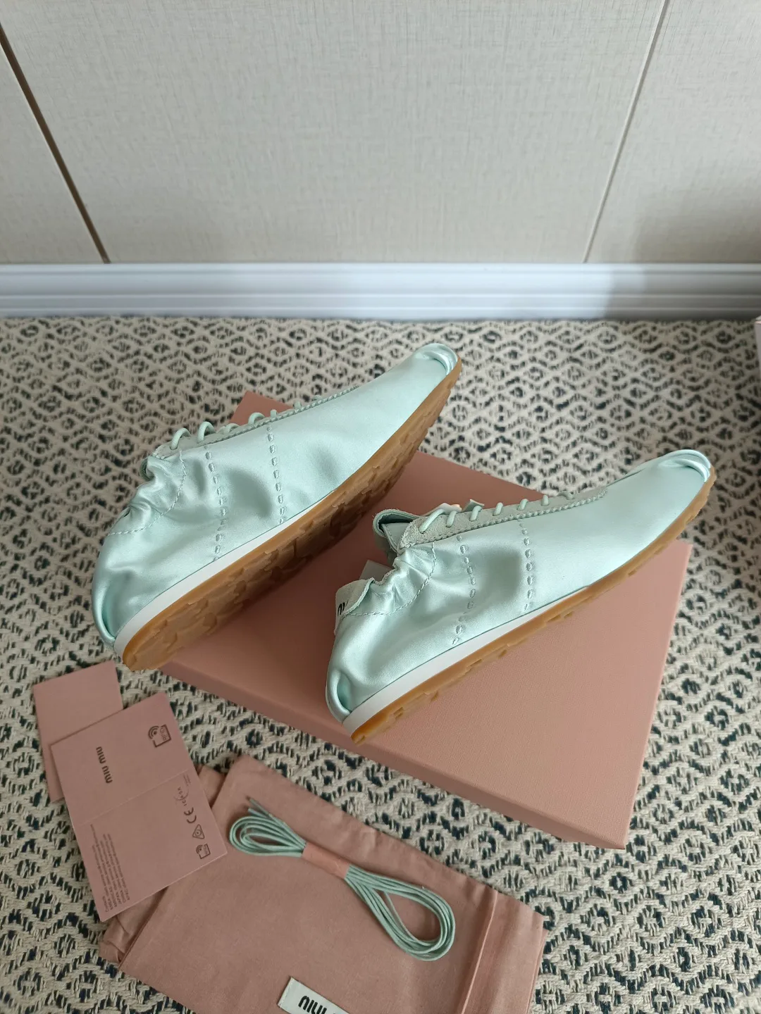 Кроссовки Женские Miu Miu 5075611