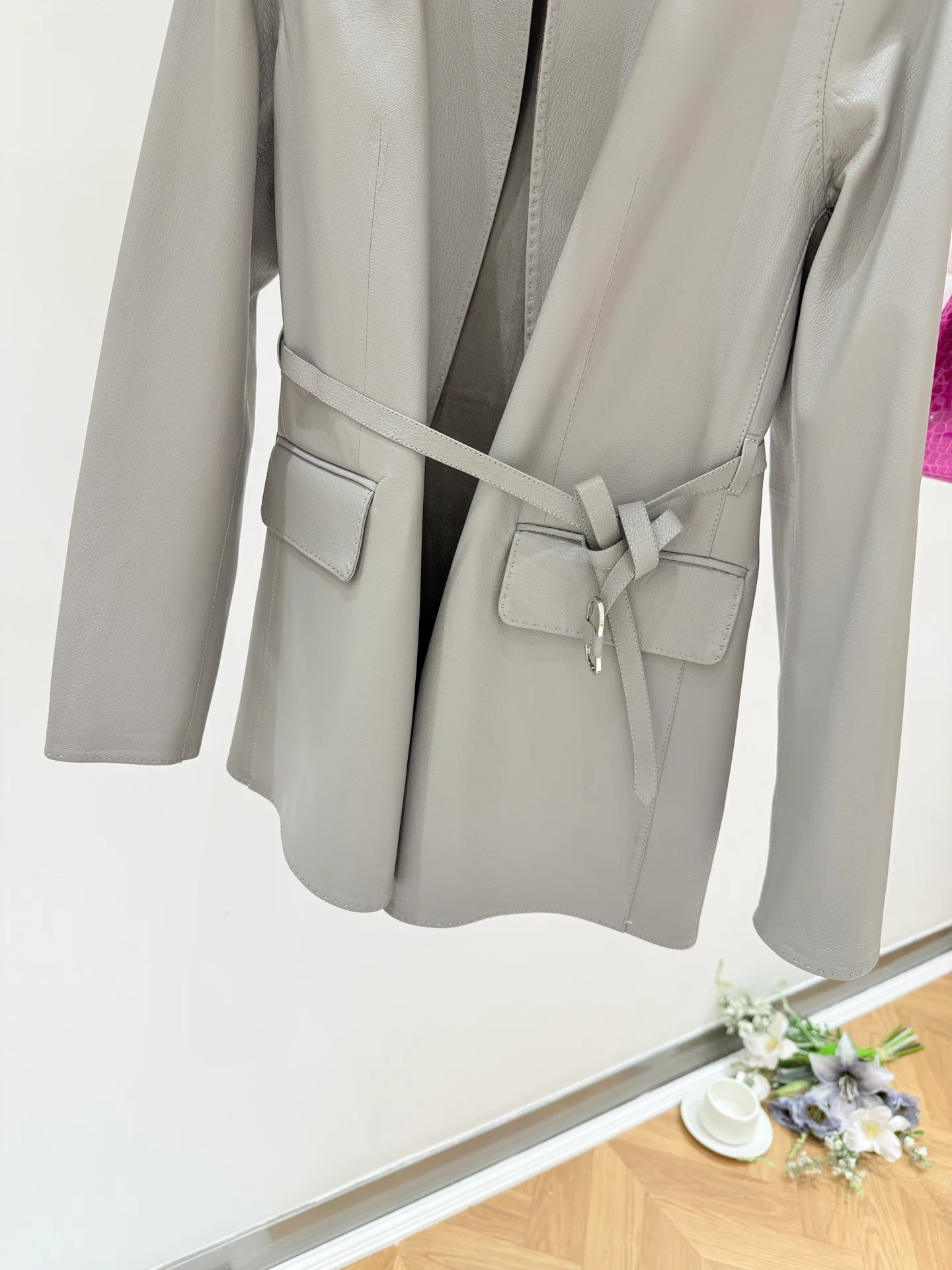 Кожаные Куртки И Дублёнки Женские Hermes 18395964