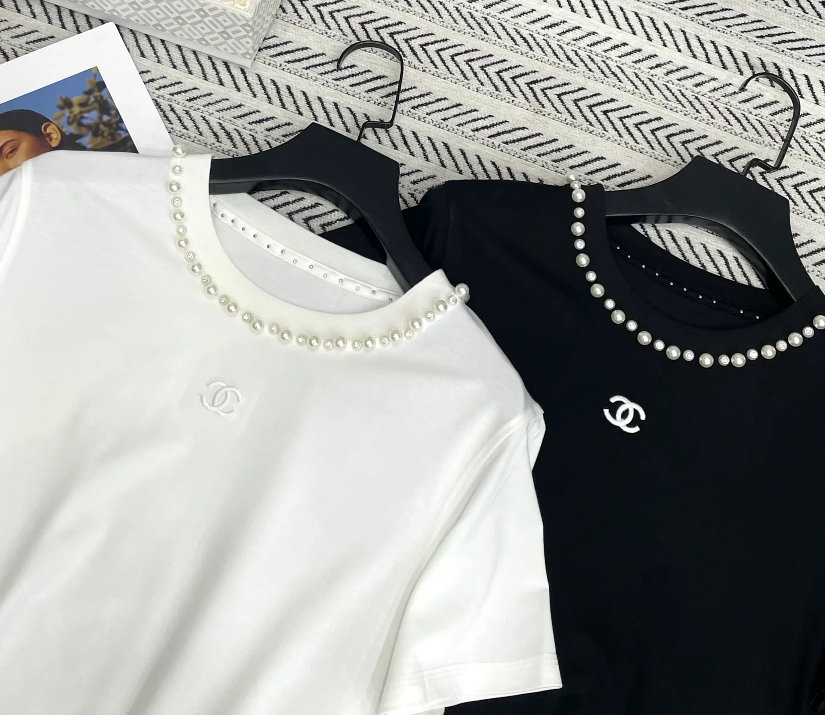 Футболки Женские Chanel 4875049