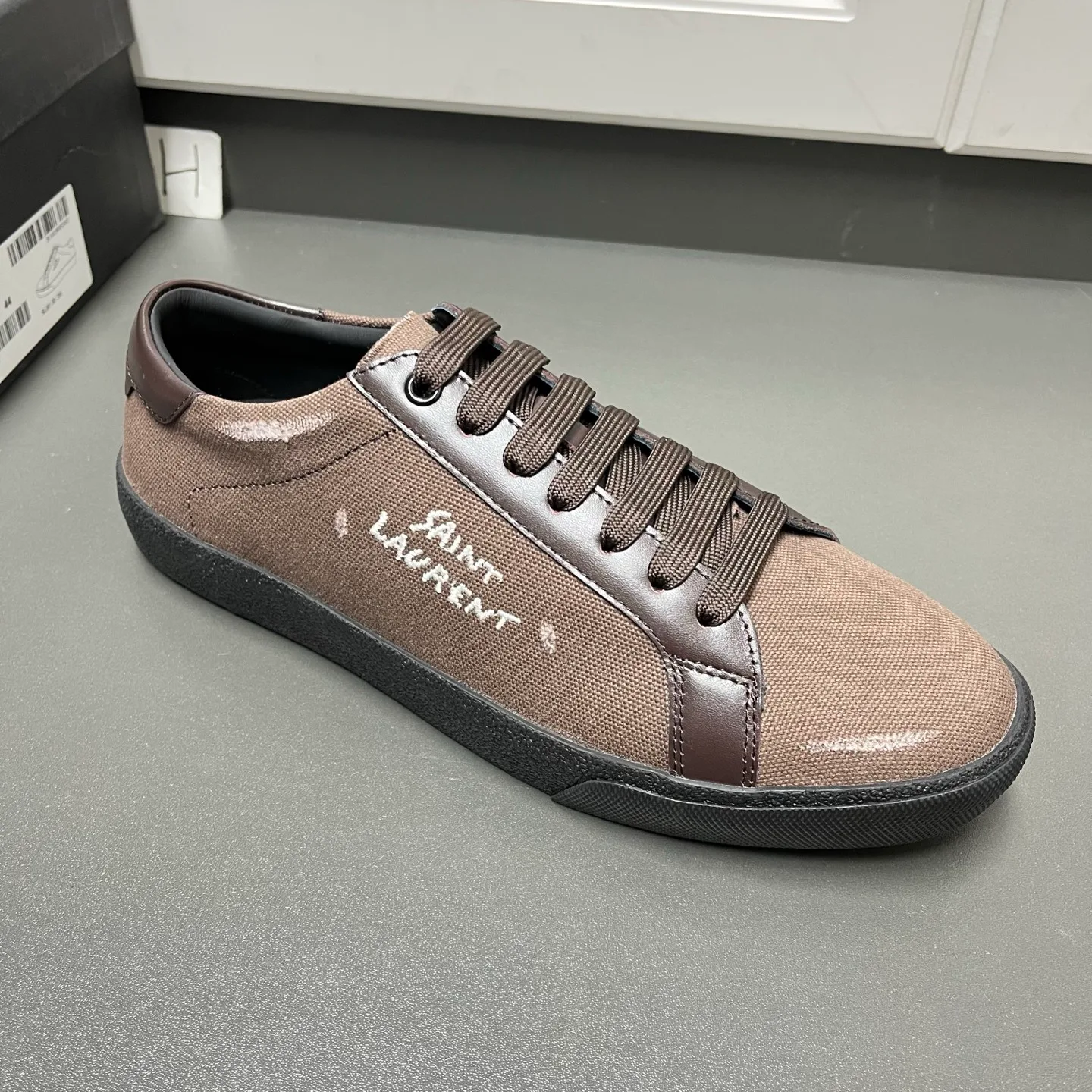 Кеды Мужские Saint Laurent 11607642