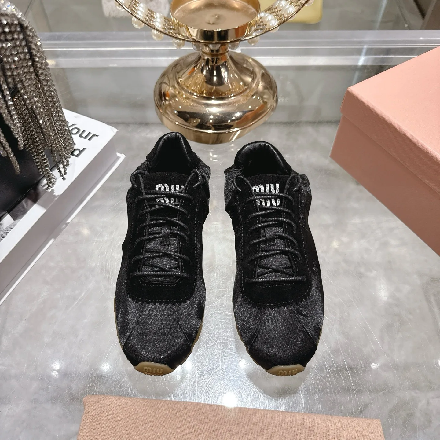 Кроссовки Женские Miu Miu 397932