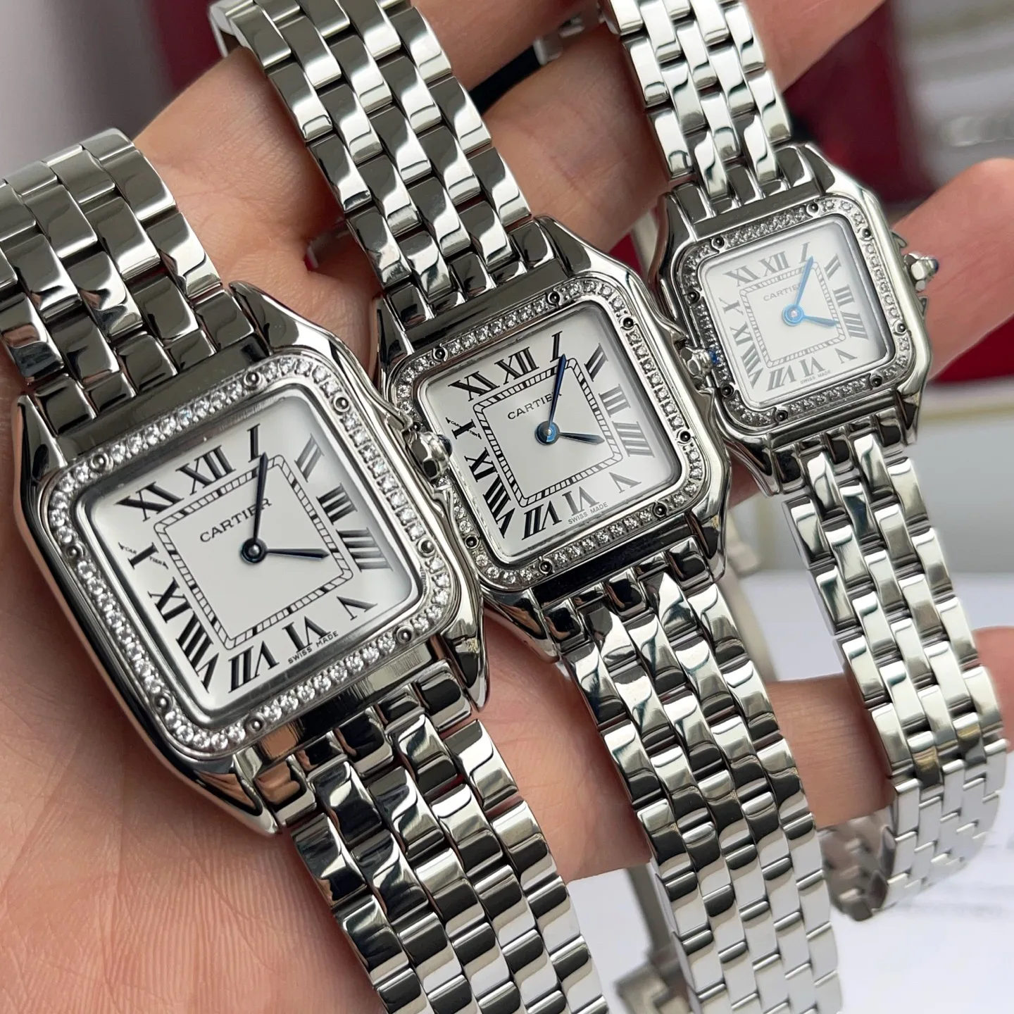 Часы Женские Cartier 9389477