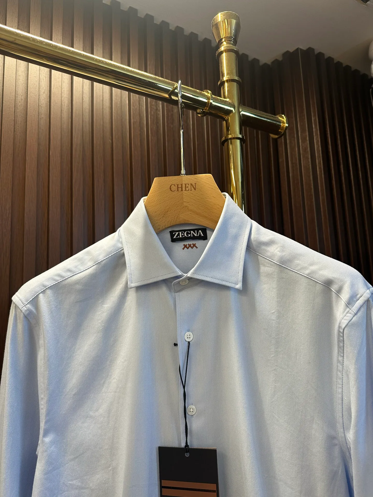 Рубашки Мужские Zegna 11383601