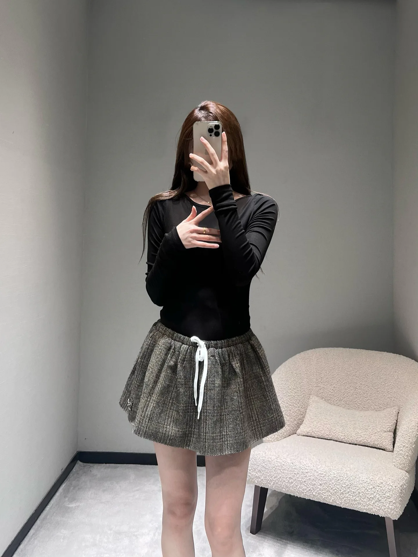 Лонгсливы Женские Miu Miu 1757245