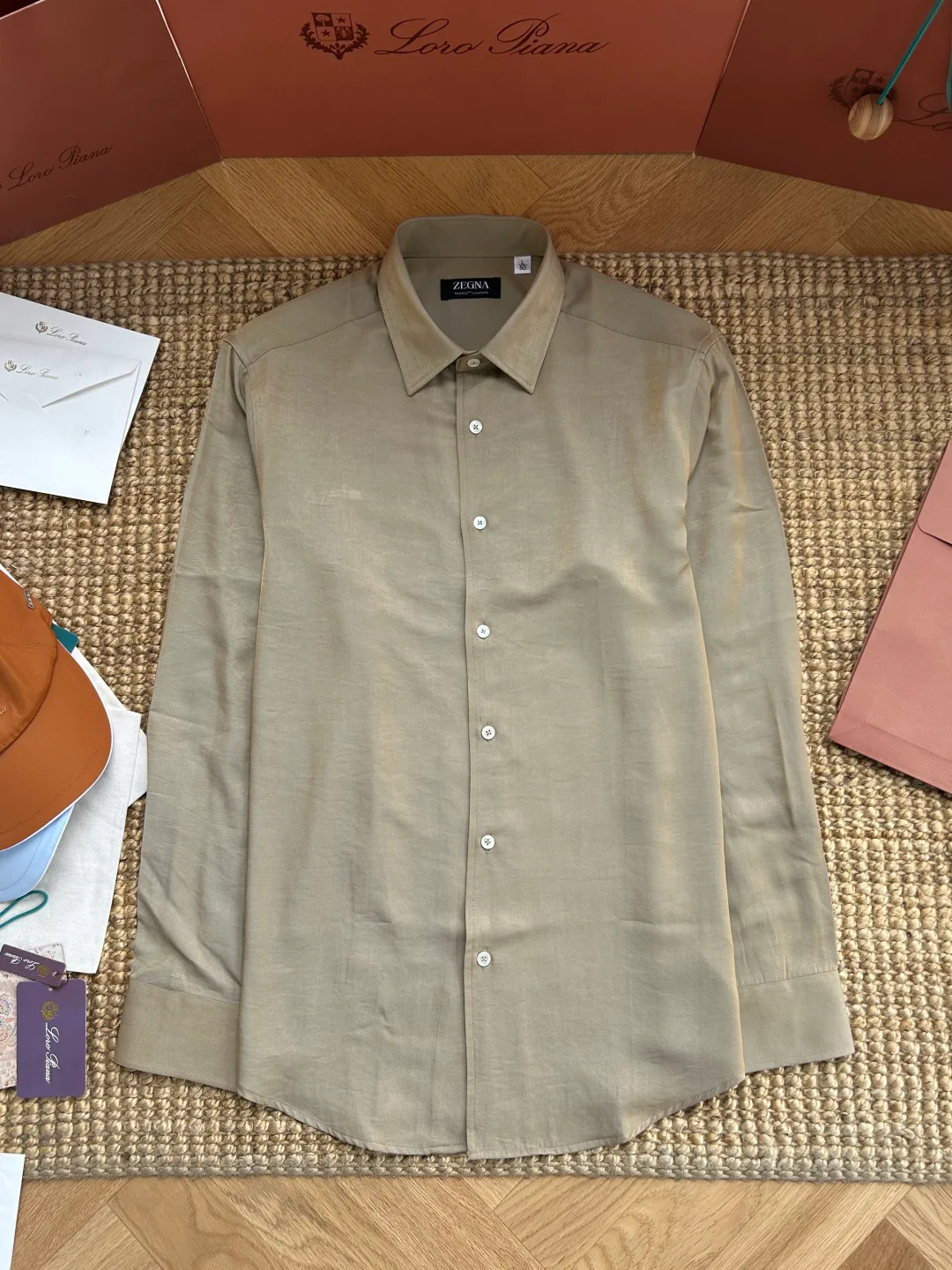 Рубашки Мужские Zegna 17365037