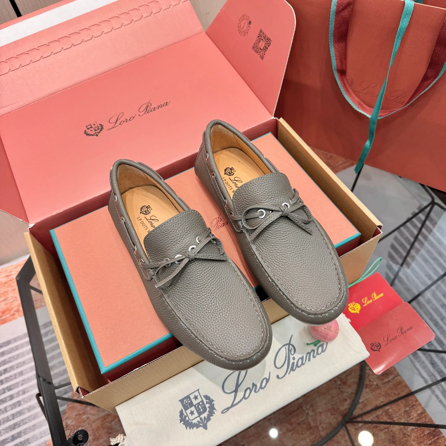 Мокасины Мужские Loro Piana 11472764