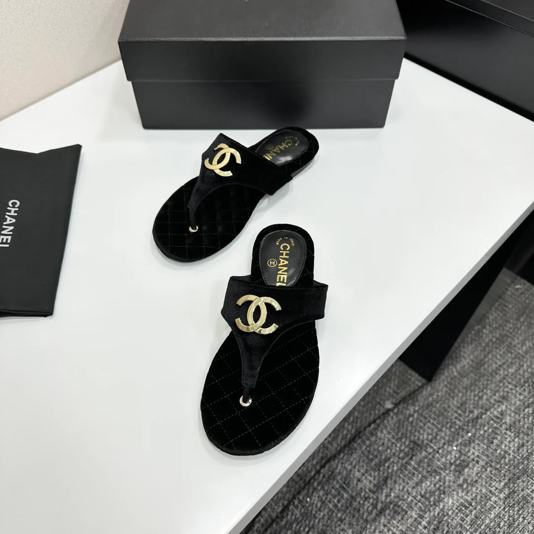 Шлепанцы Женские Chanel 5611703