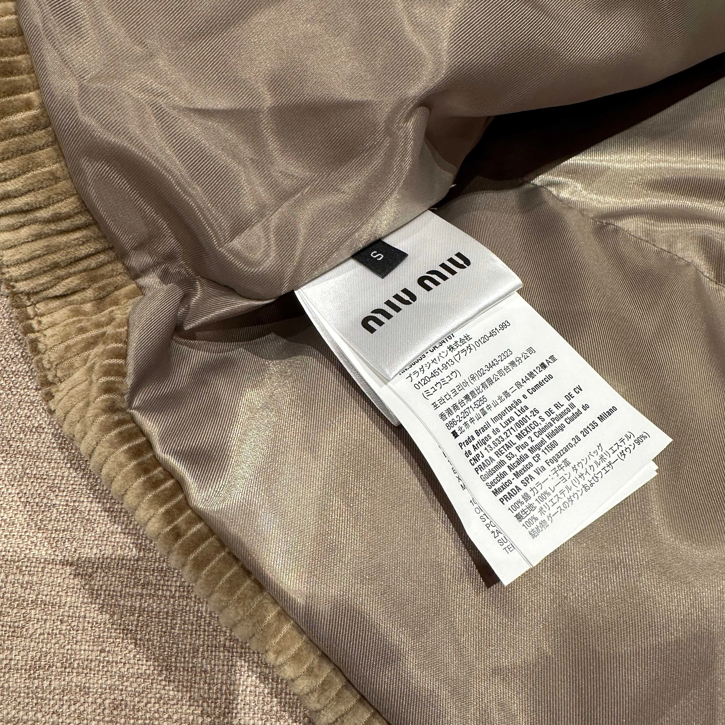 Куртки И Пуховики Женские Miu Miu 130159