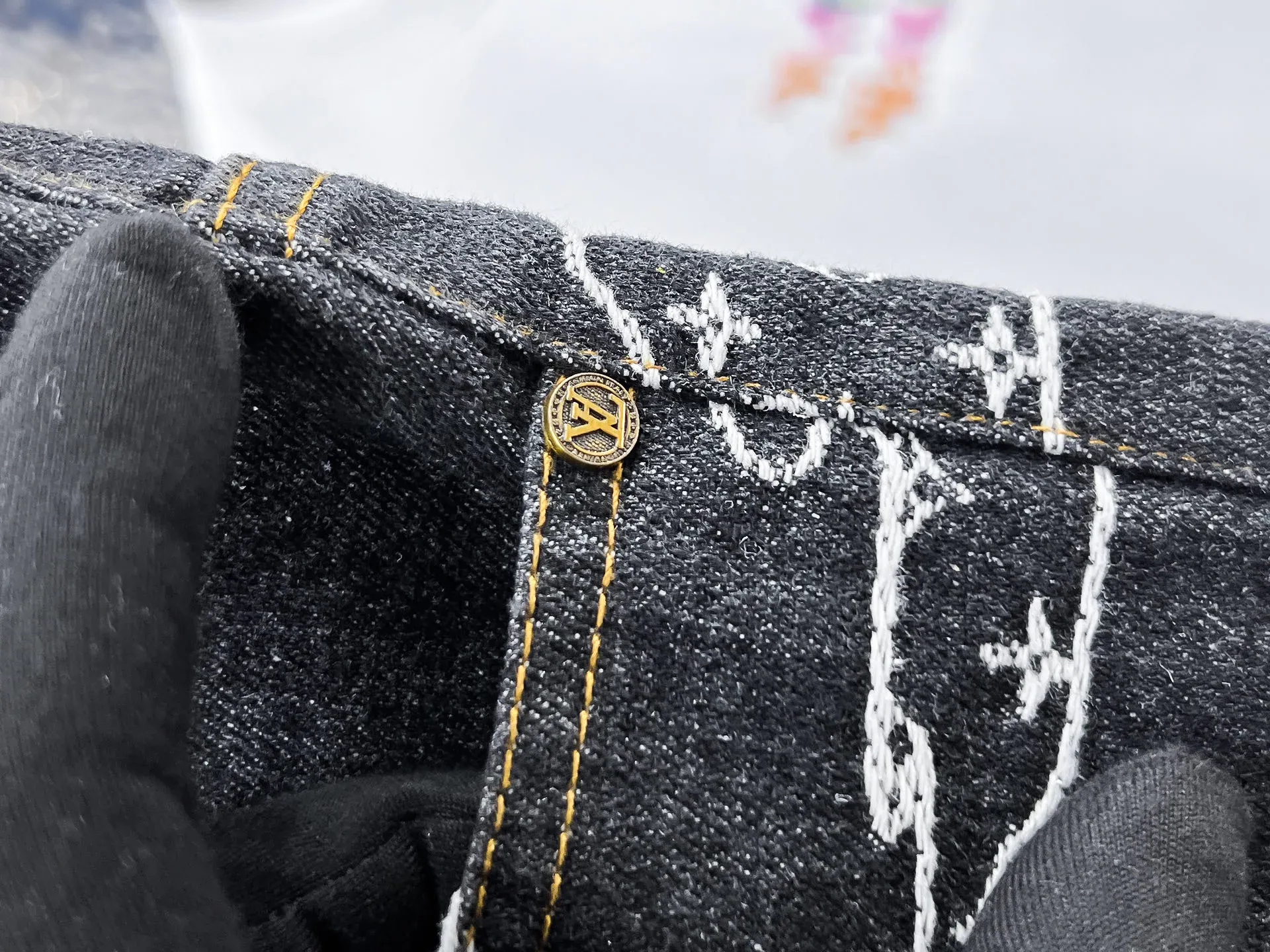 Джинсы Мужские Louis Vuitton 6060182