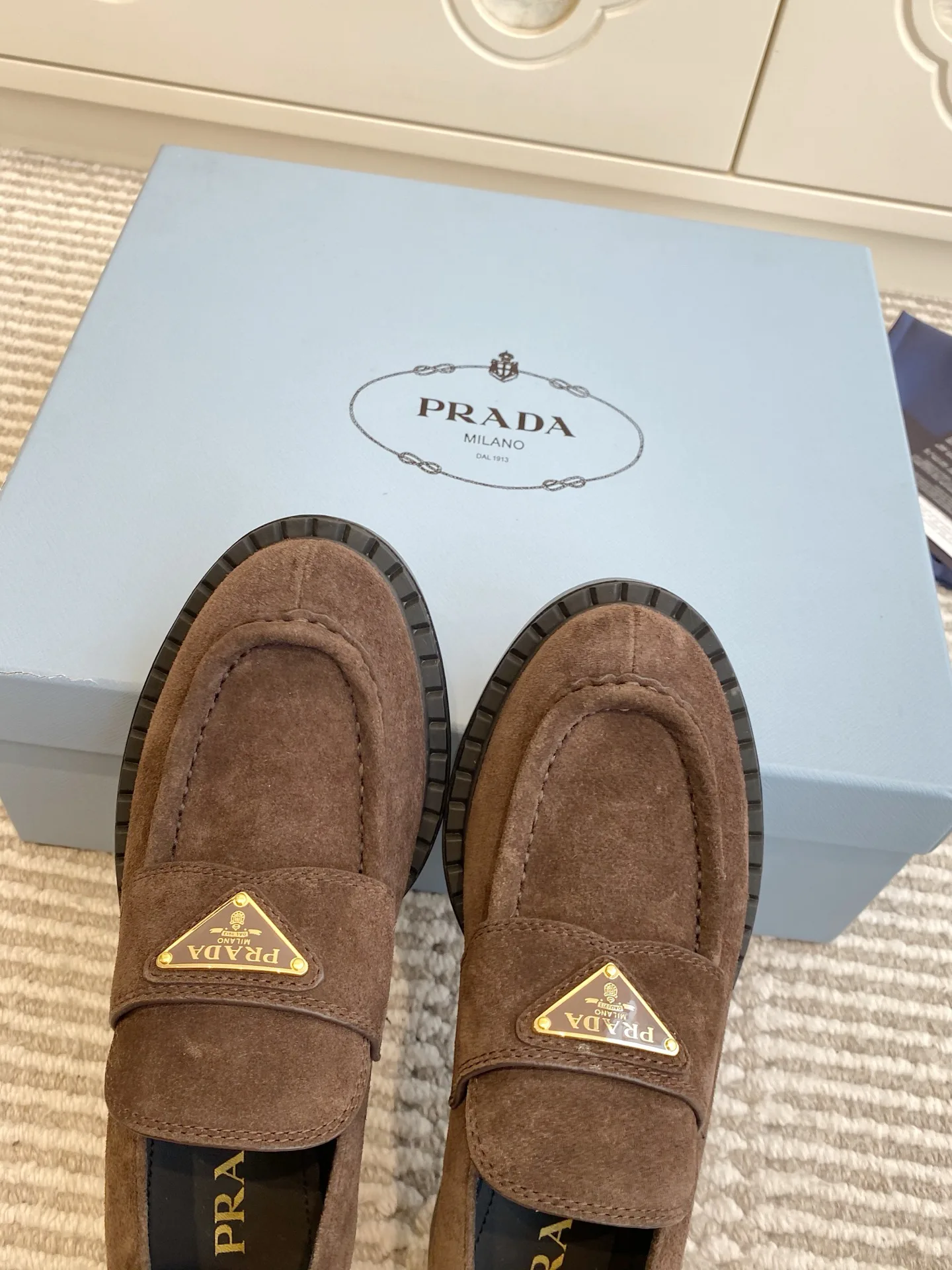 Лоферы И Мокасины Женские Prada 738935