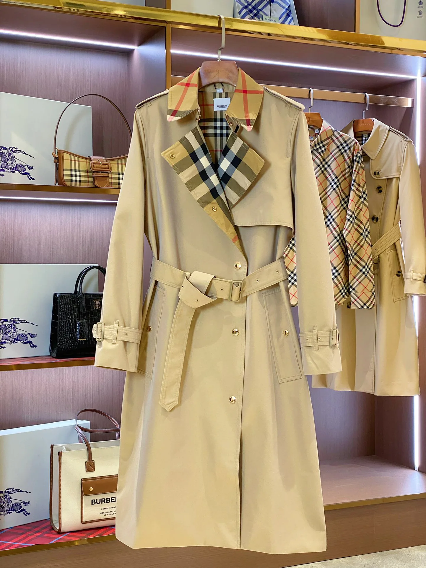 Тренчи Женские Burberry 17998544