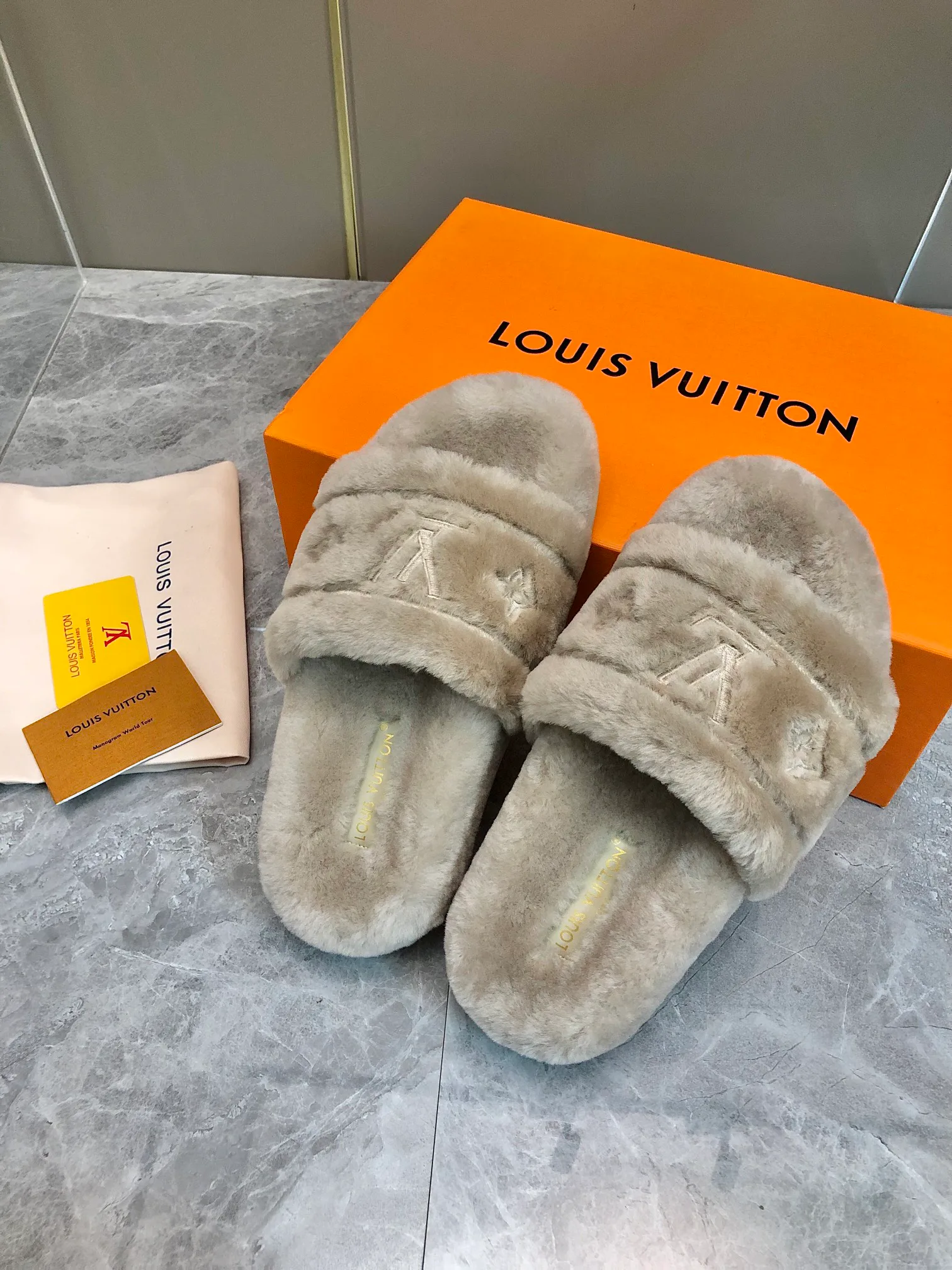 Тапочки Женские Louis Vuitton 19767273