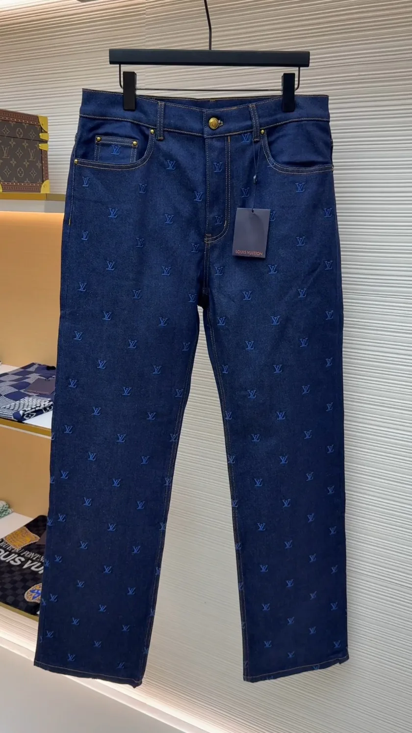 Джинсы Мужские Louis Vuitton 7018636