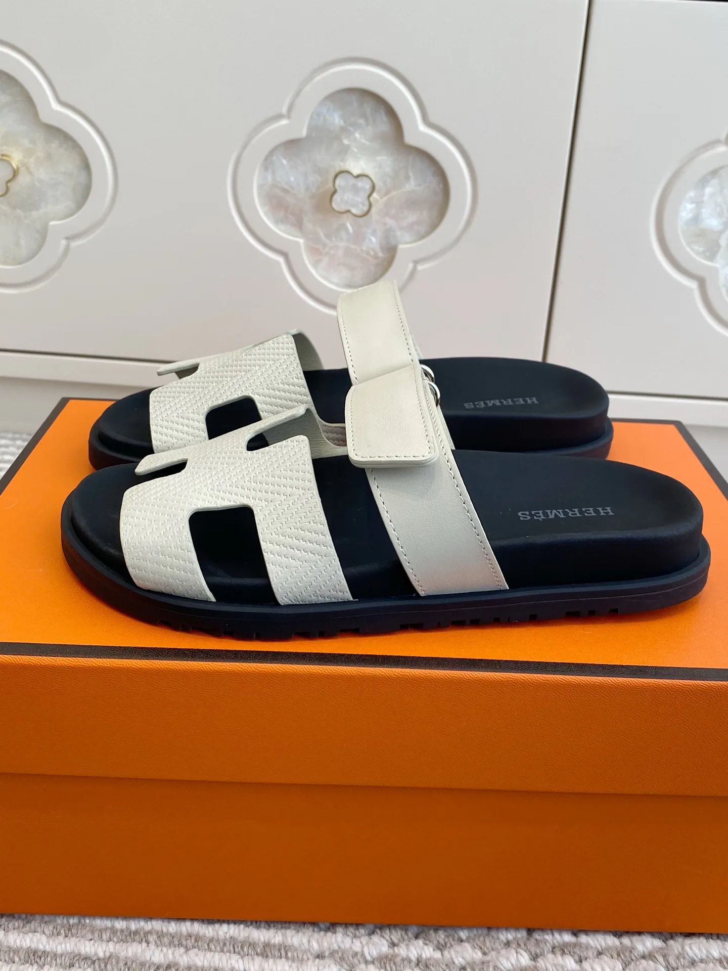 Шлепанцы Женские Hermes 1717026