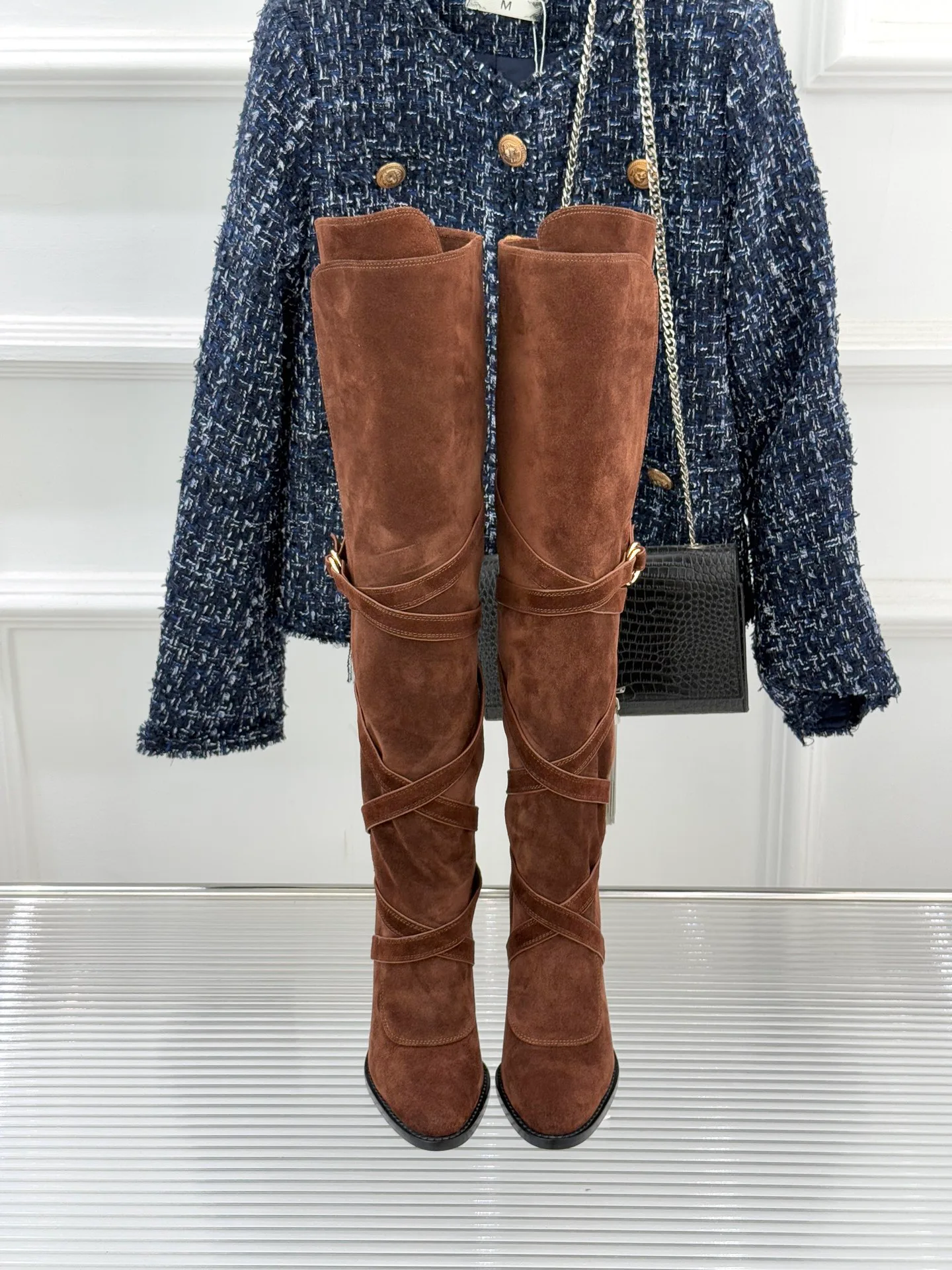 Сапоги Женские Saint Laurent 256026