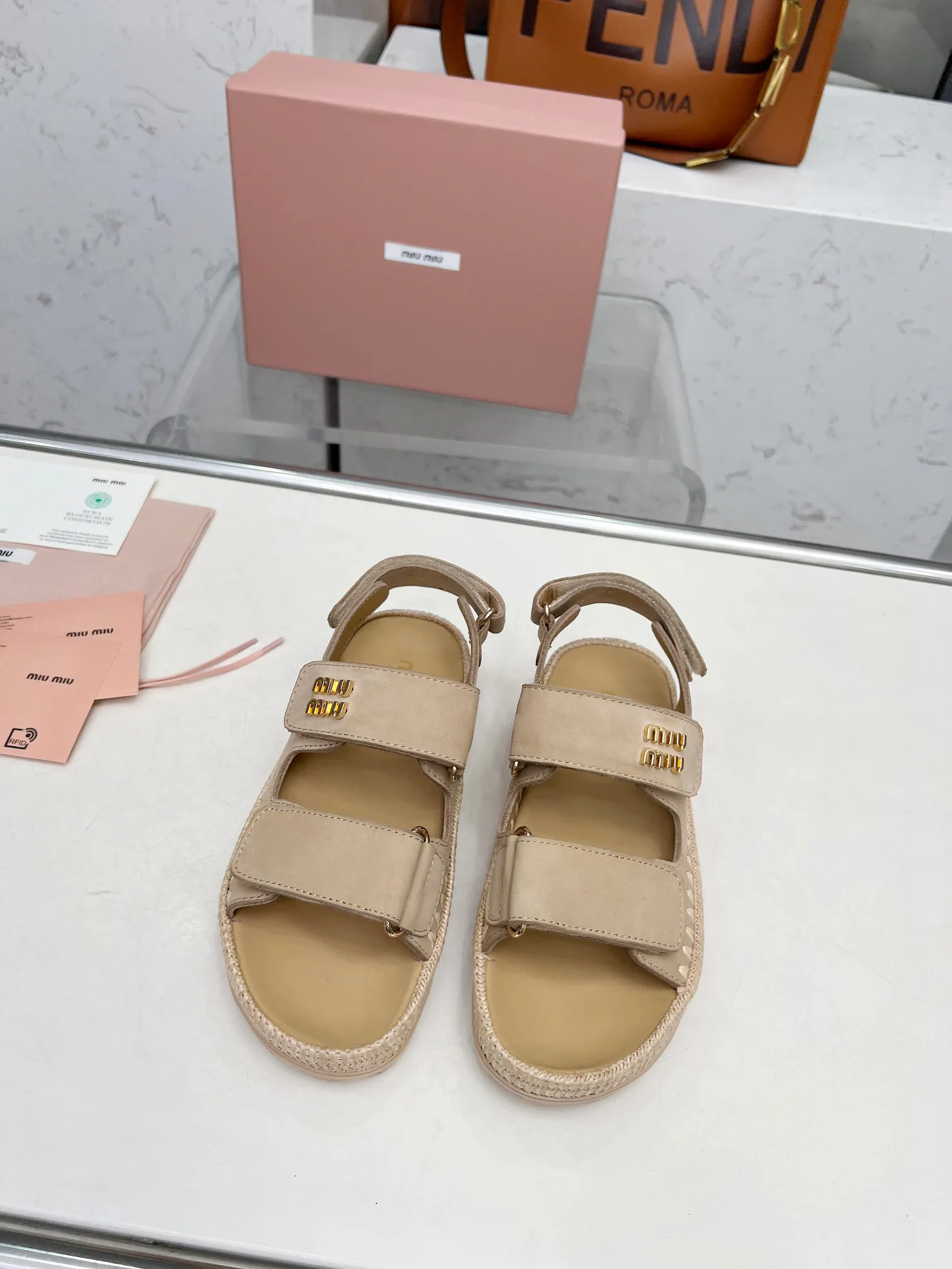Сандалии Женские Miu Miu 18791
