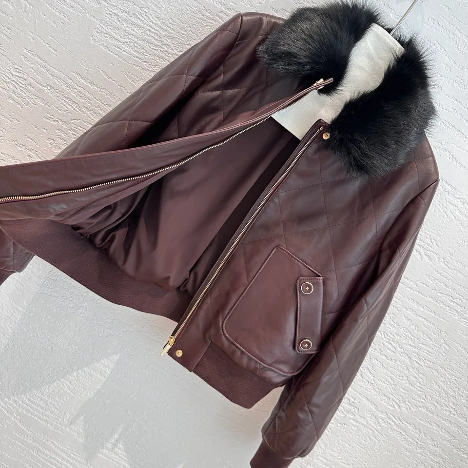Кожаные Куртки И Дублёнки Женские Chanel 18417966