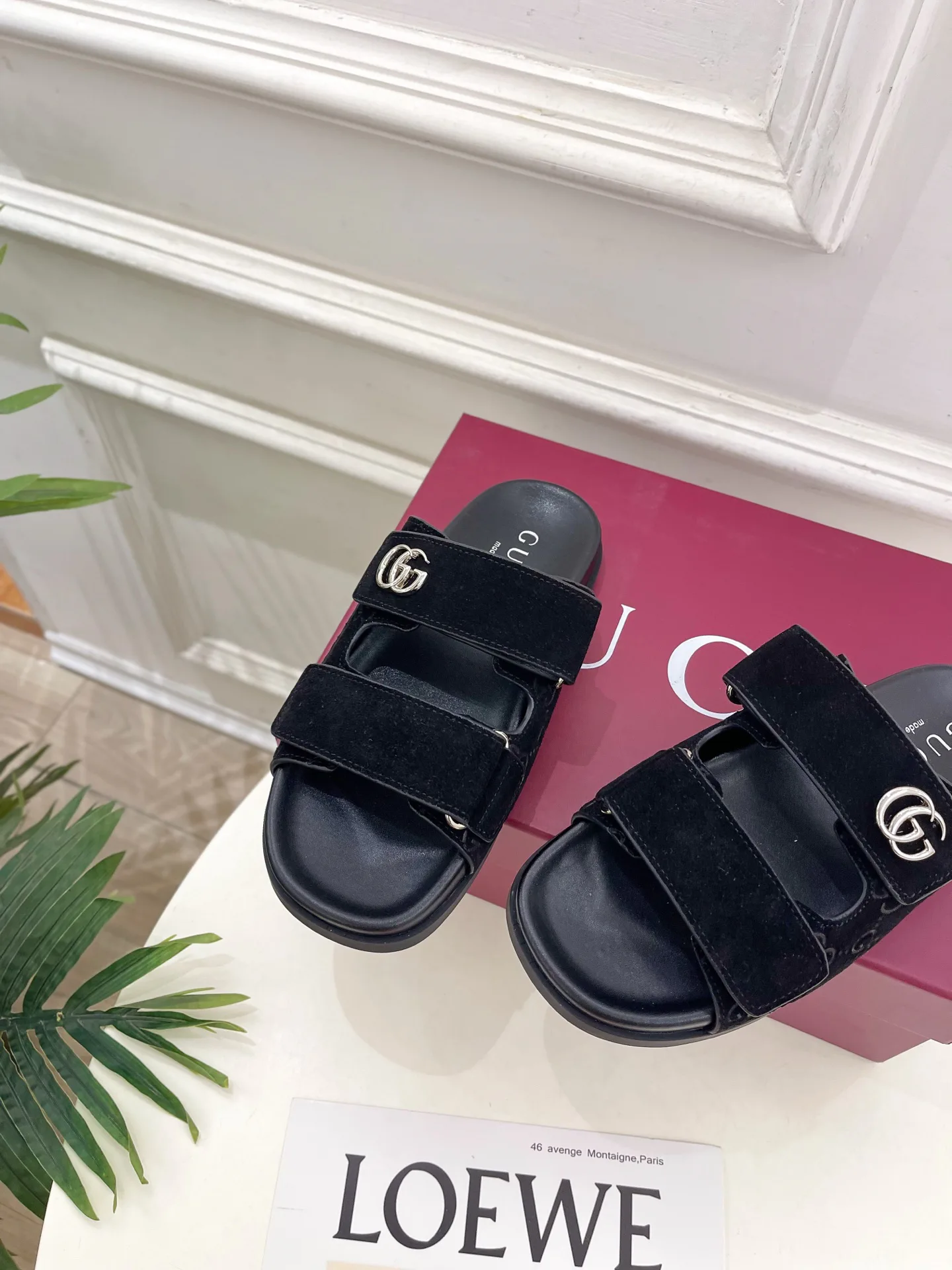 Шлепанцы Женские Gucci 1592530