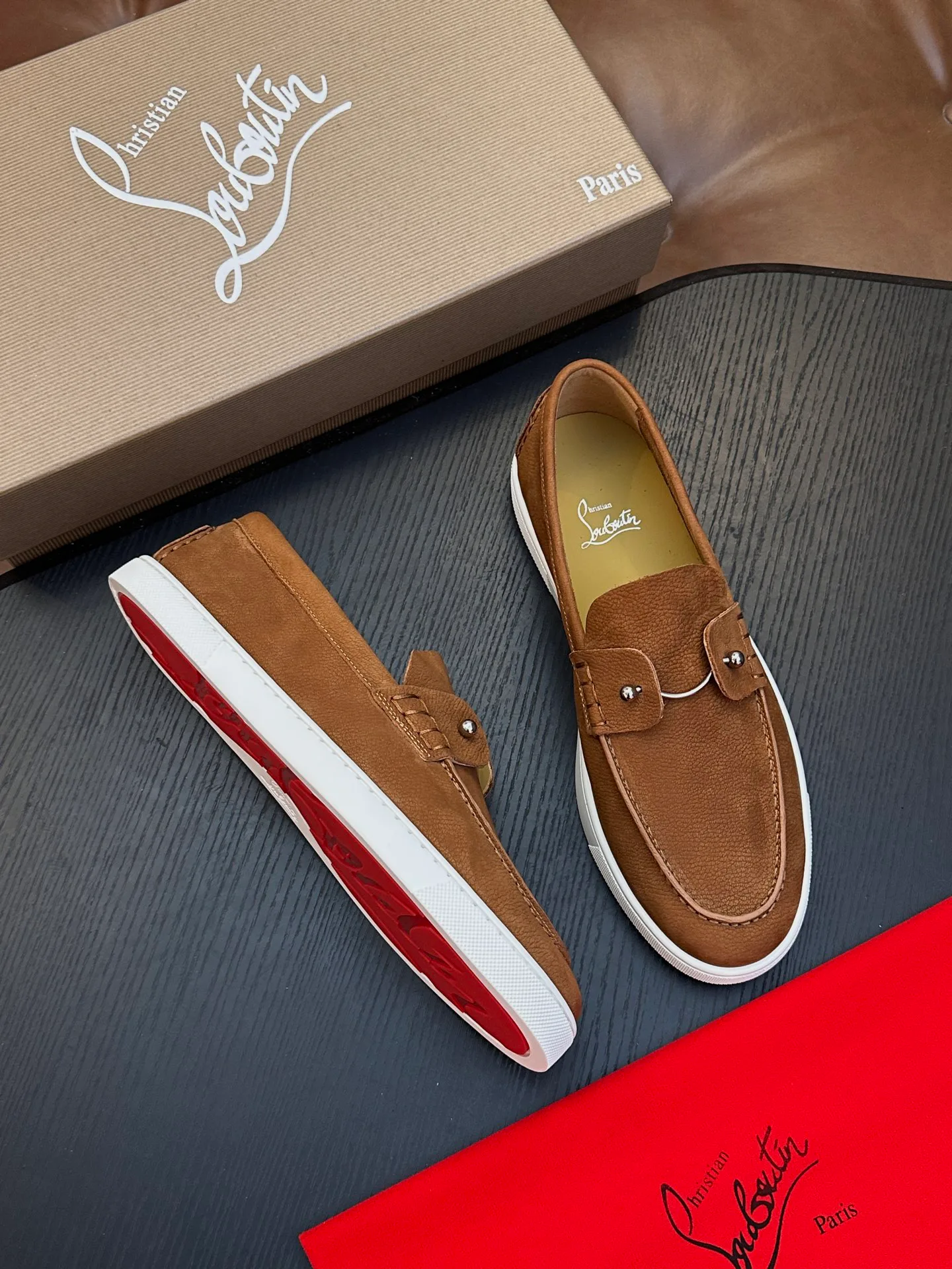 Слипоны Мужские Christian Louboutin 15105703