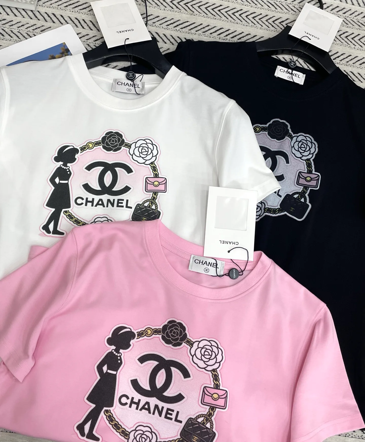 Футболки Женские Chanel 12351338